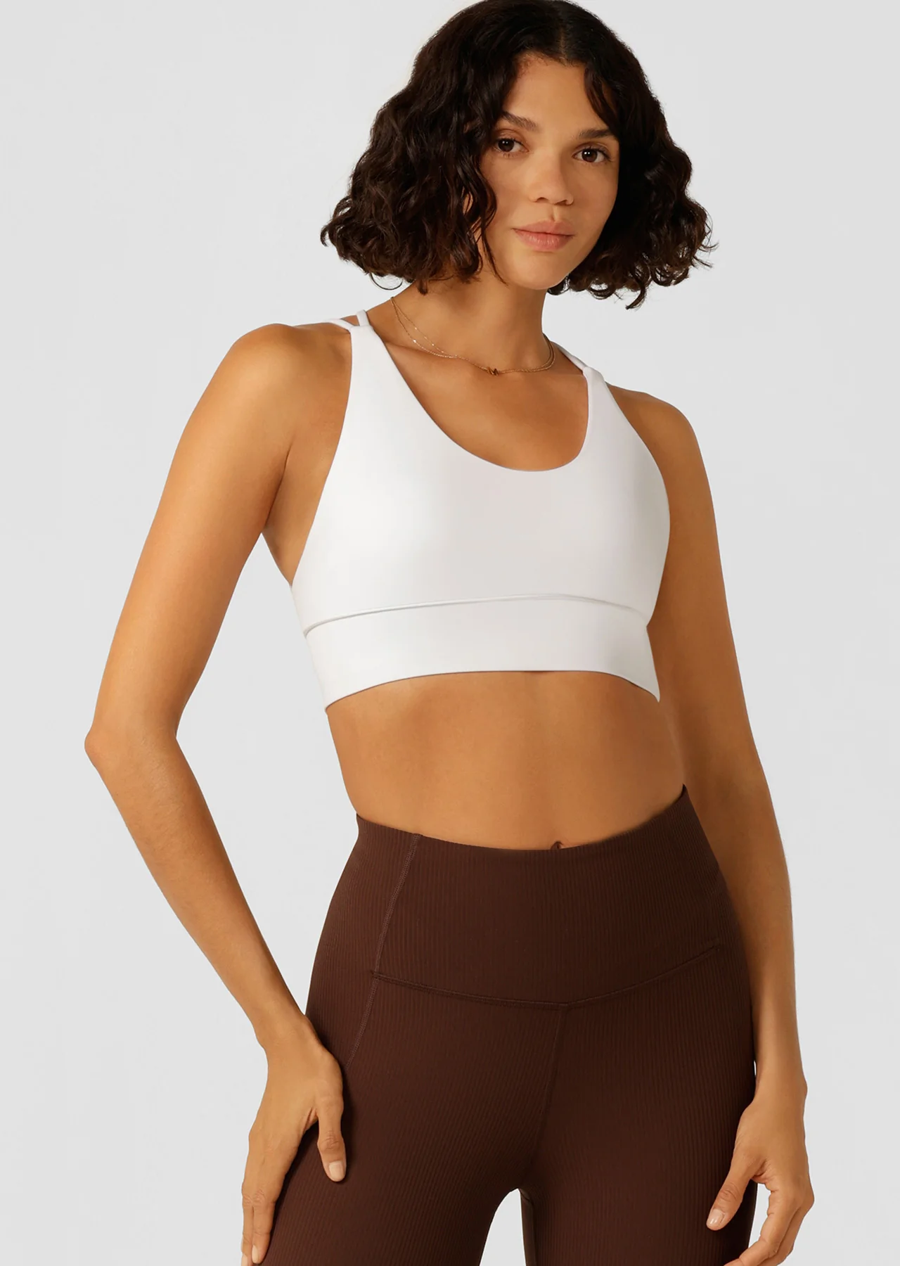 Lotus Longline Sports Bra