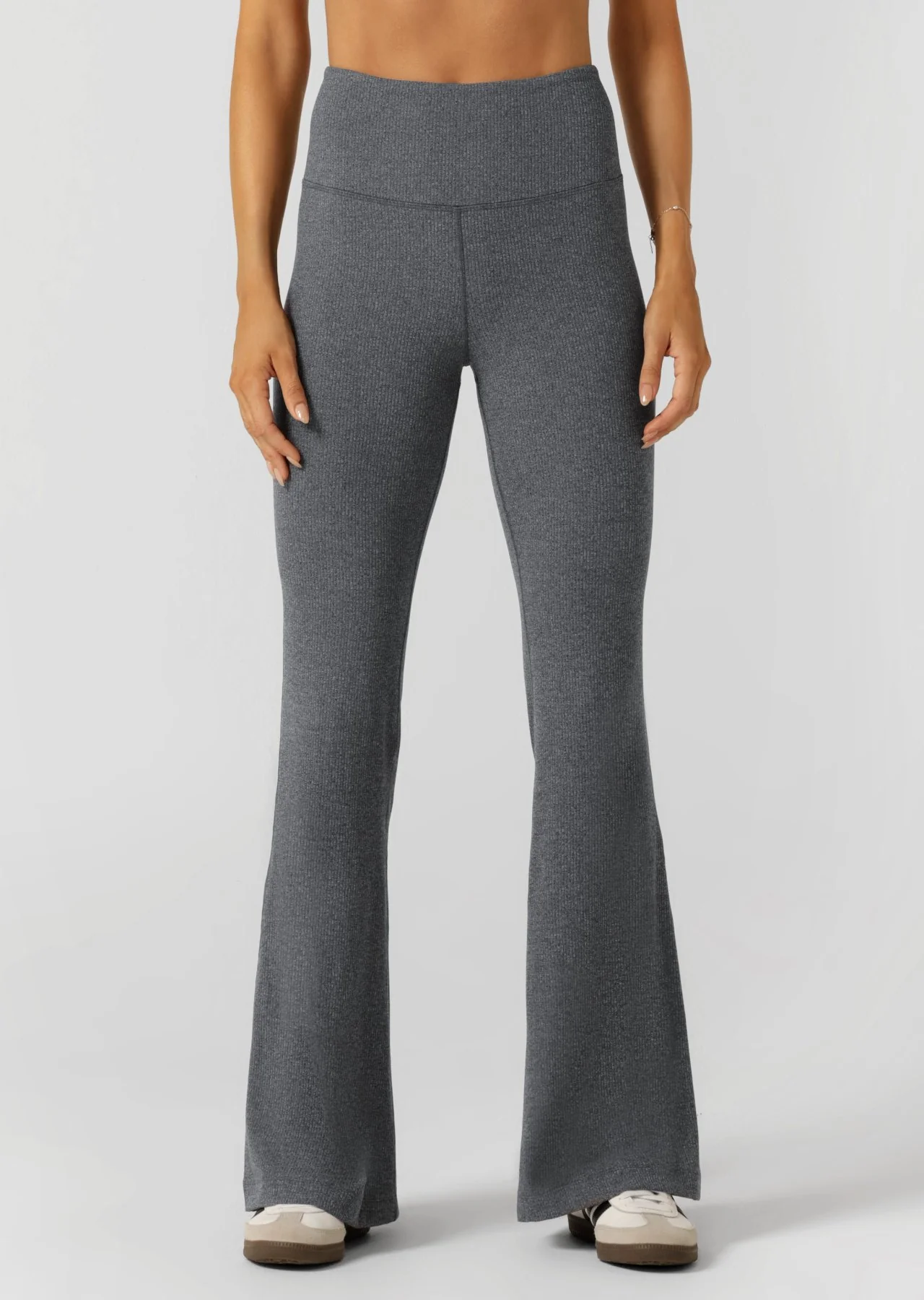 Divine Rib Flared Leggings