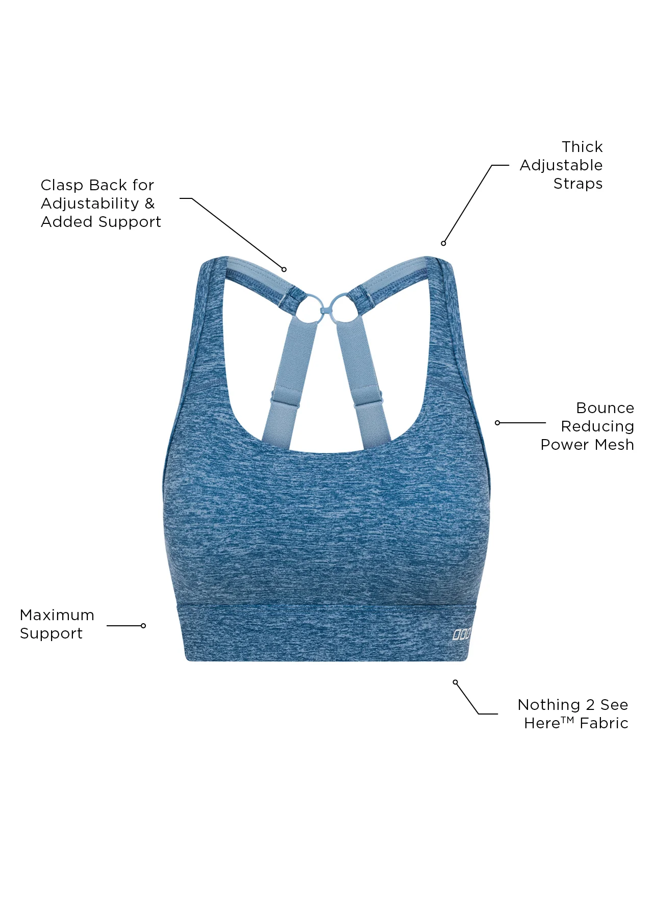 Amy Maximum Support Sports Bra