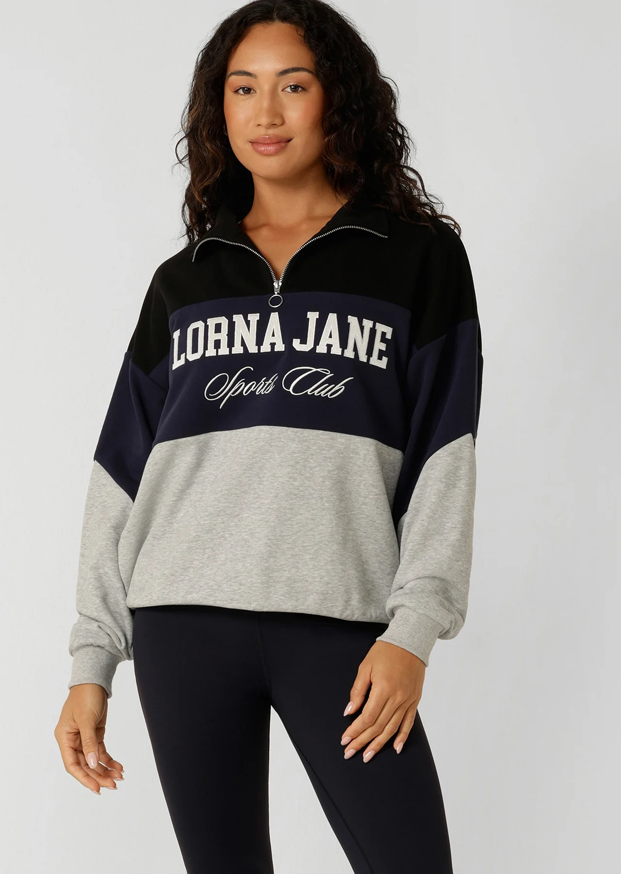 Heritage Iconic Quarter Zip Sweat