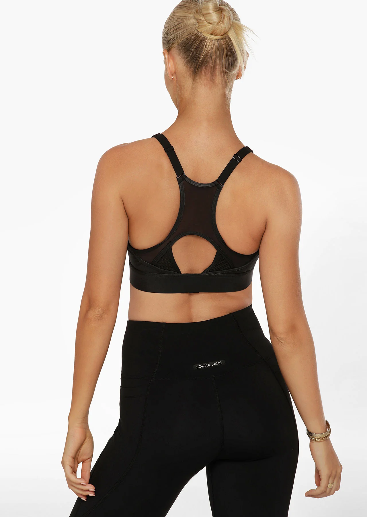 Full Force Wetlook Sports Bra