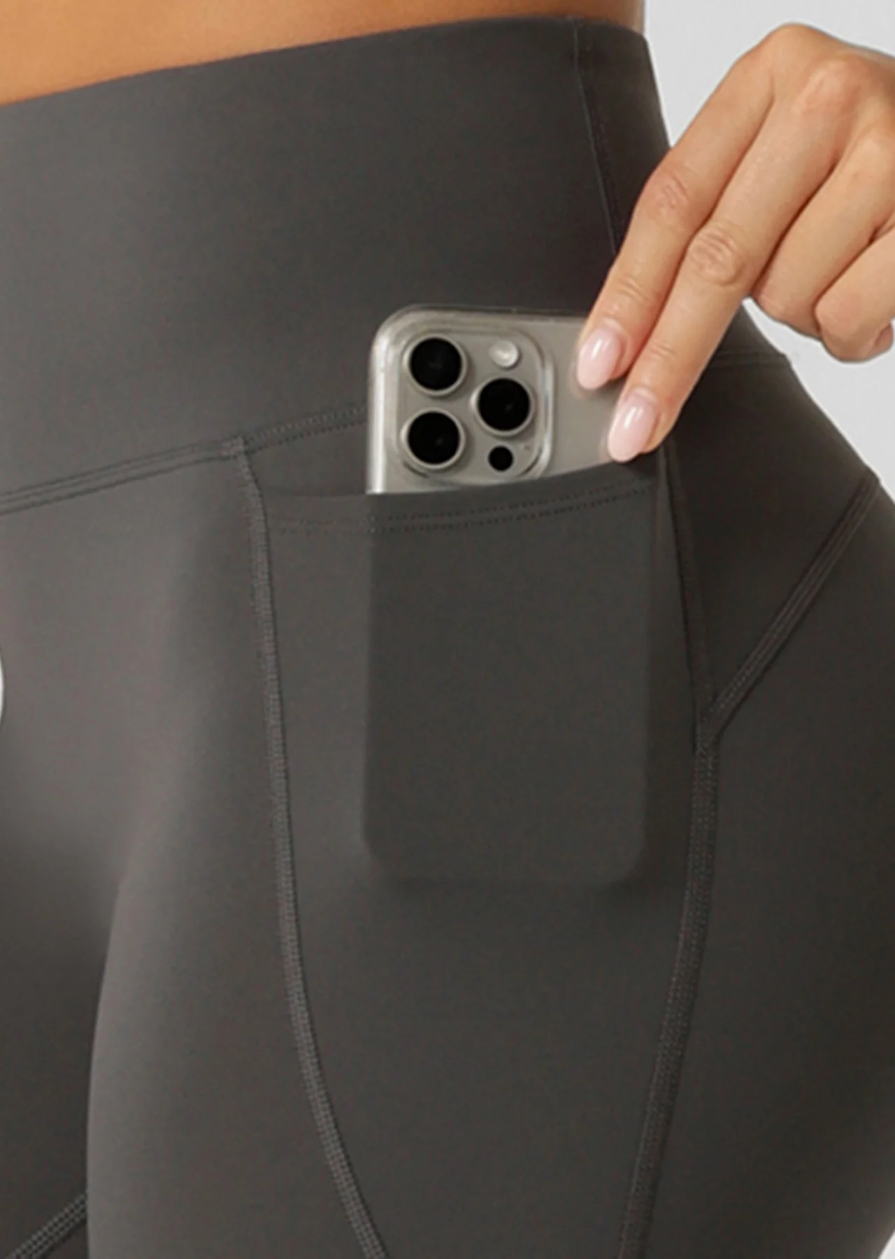 Amy No Ride Phone Pocket 3/4 Leggings