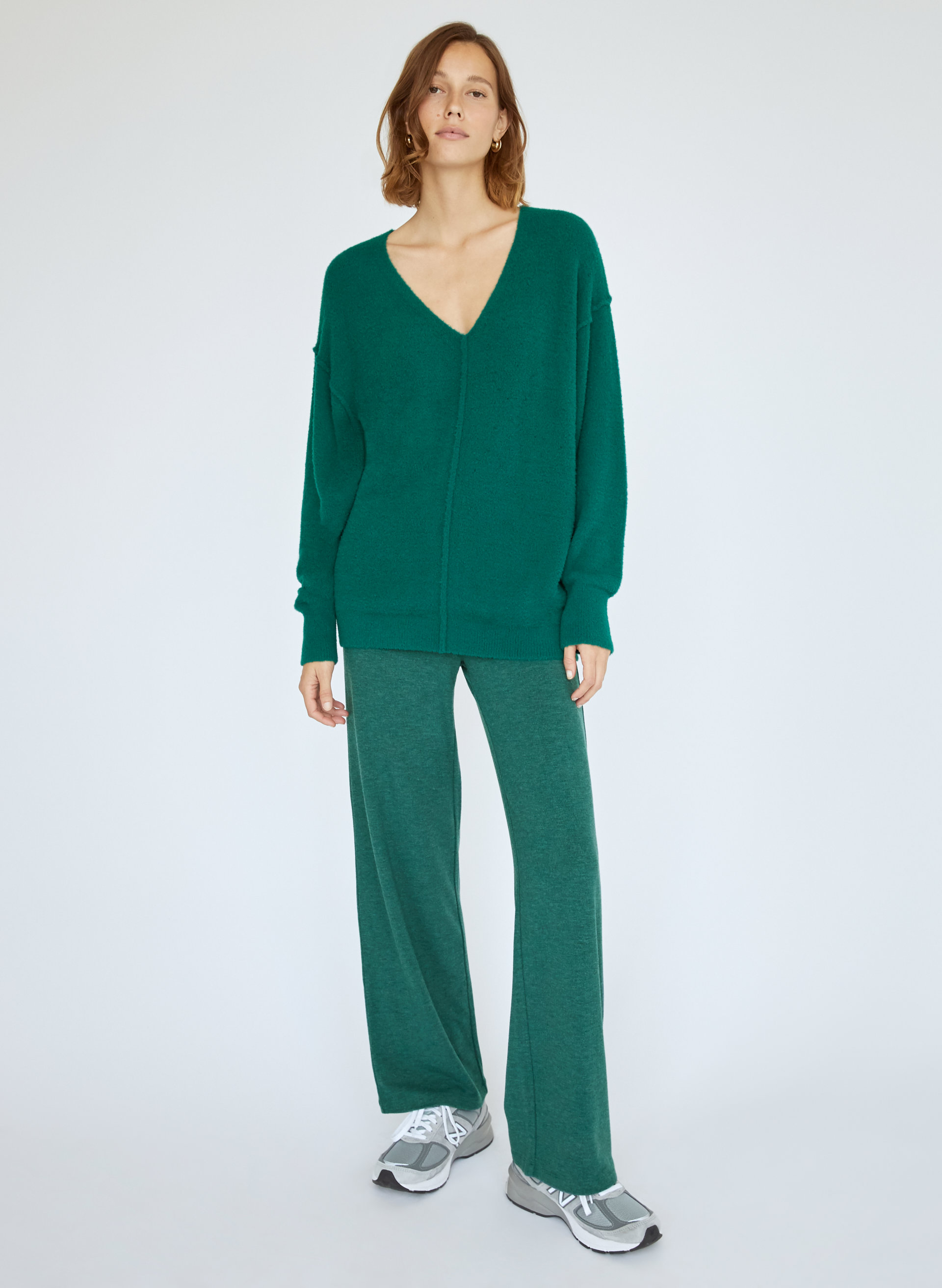 Hush Knit V-Neck Sweater