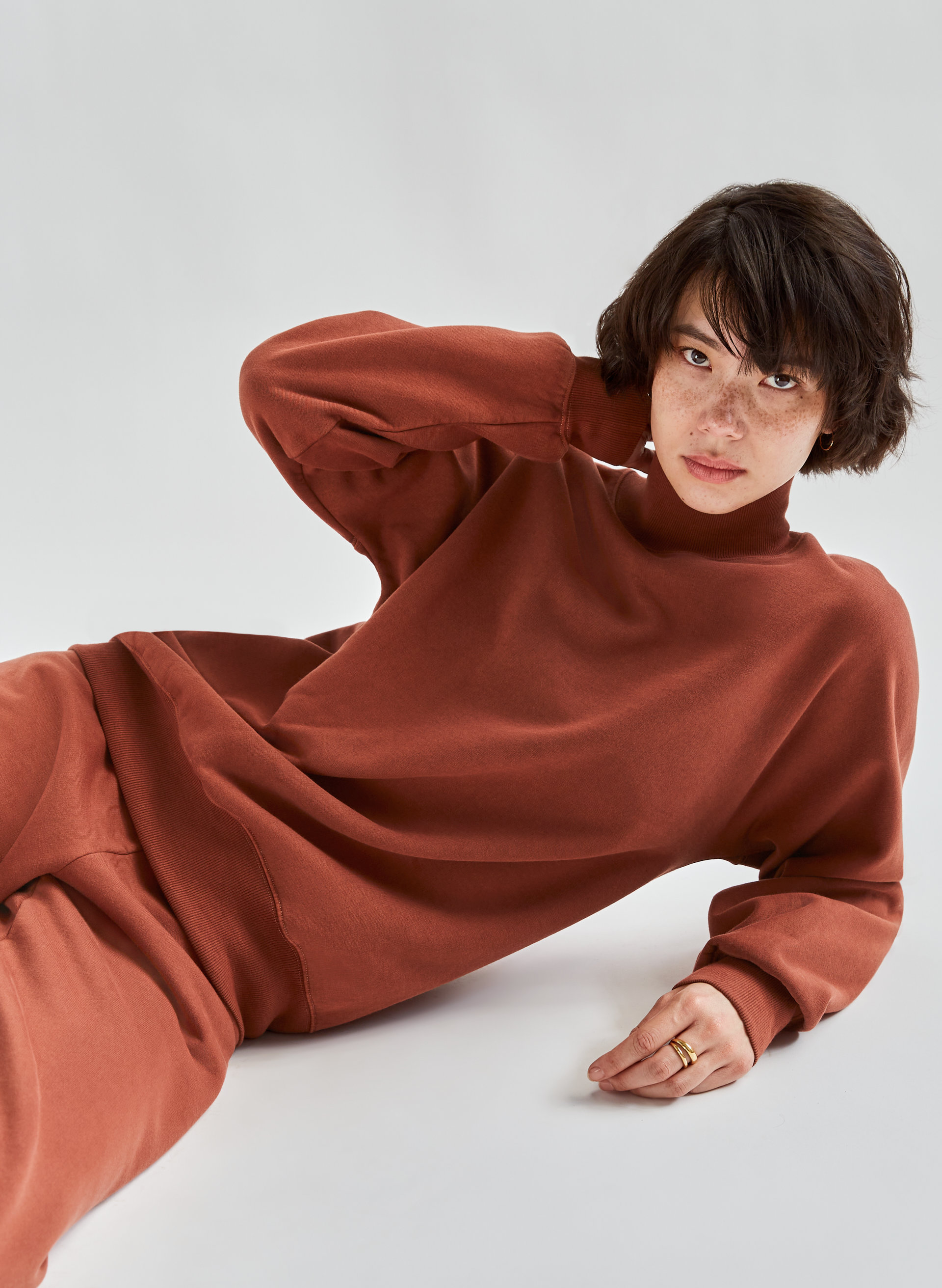 Free Fleece Turtleneck Sweatshirt
