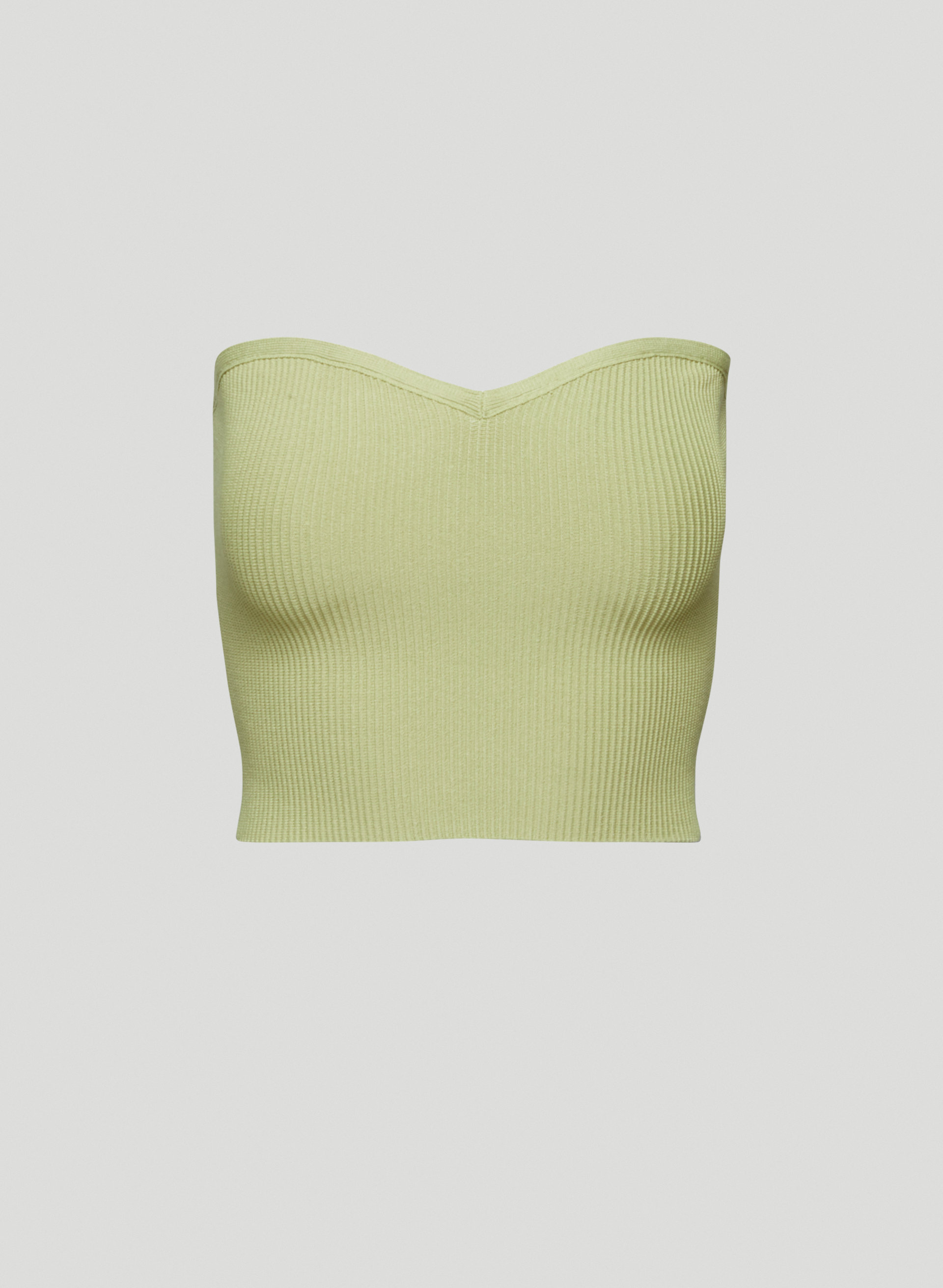 Sculpt Knit Sweetheart Top