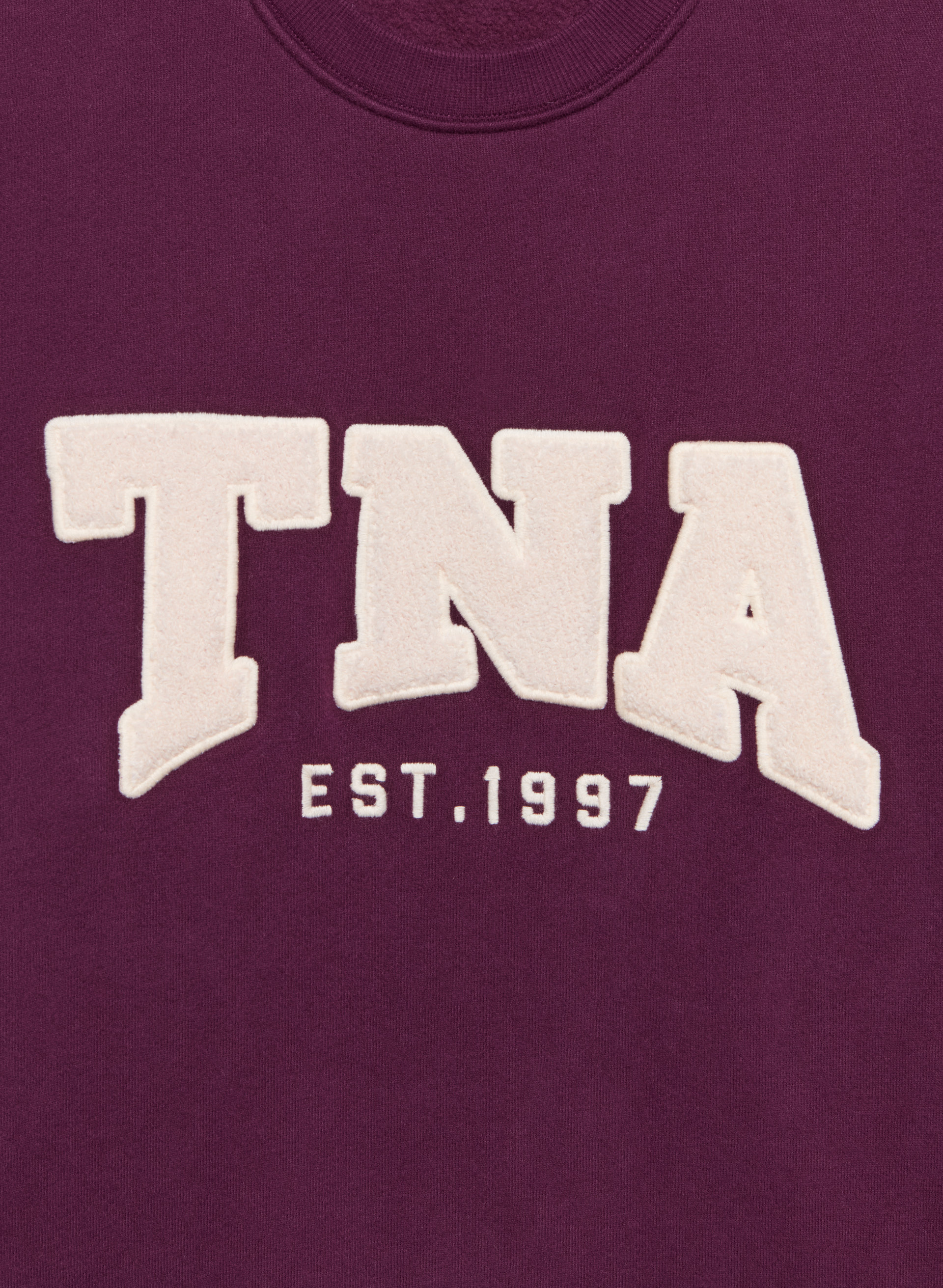 New Cozy Fleece Boyfriend Crew Sweatshirt