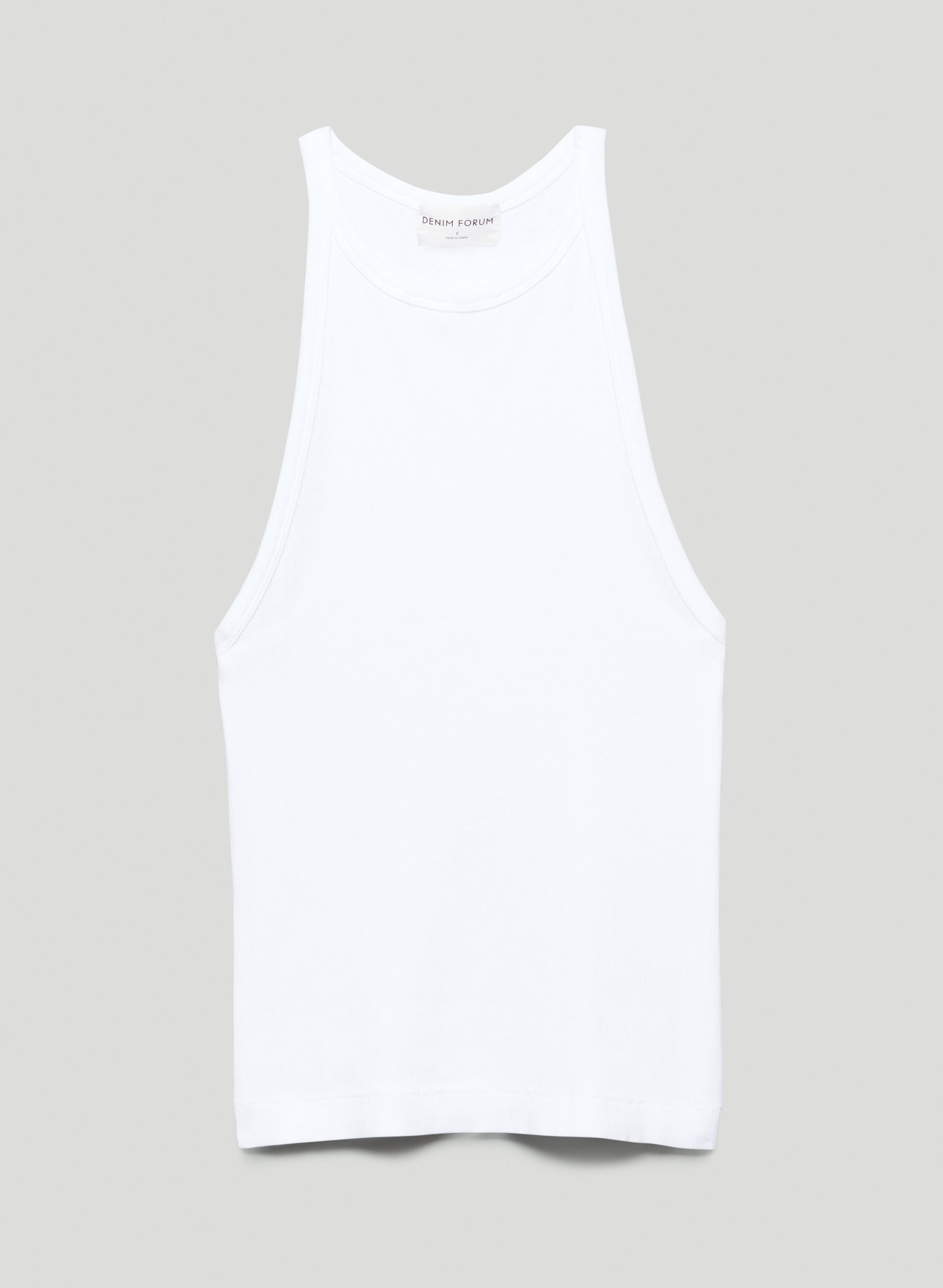 The Lola High Neck Ribbed Tank