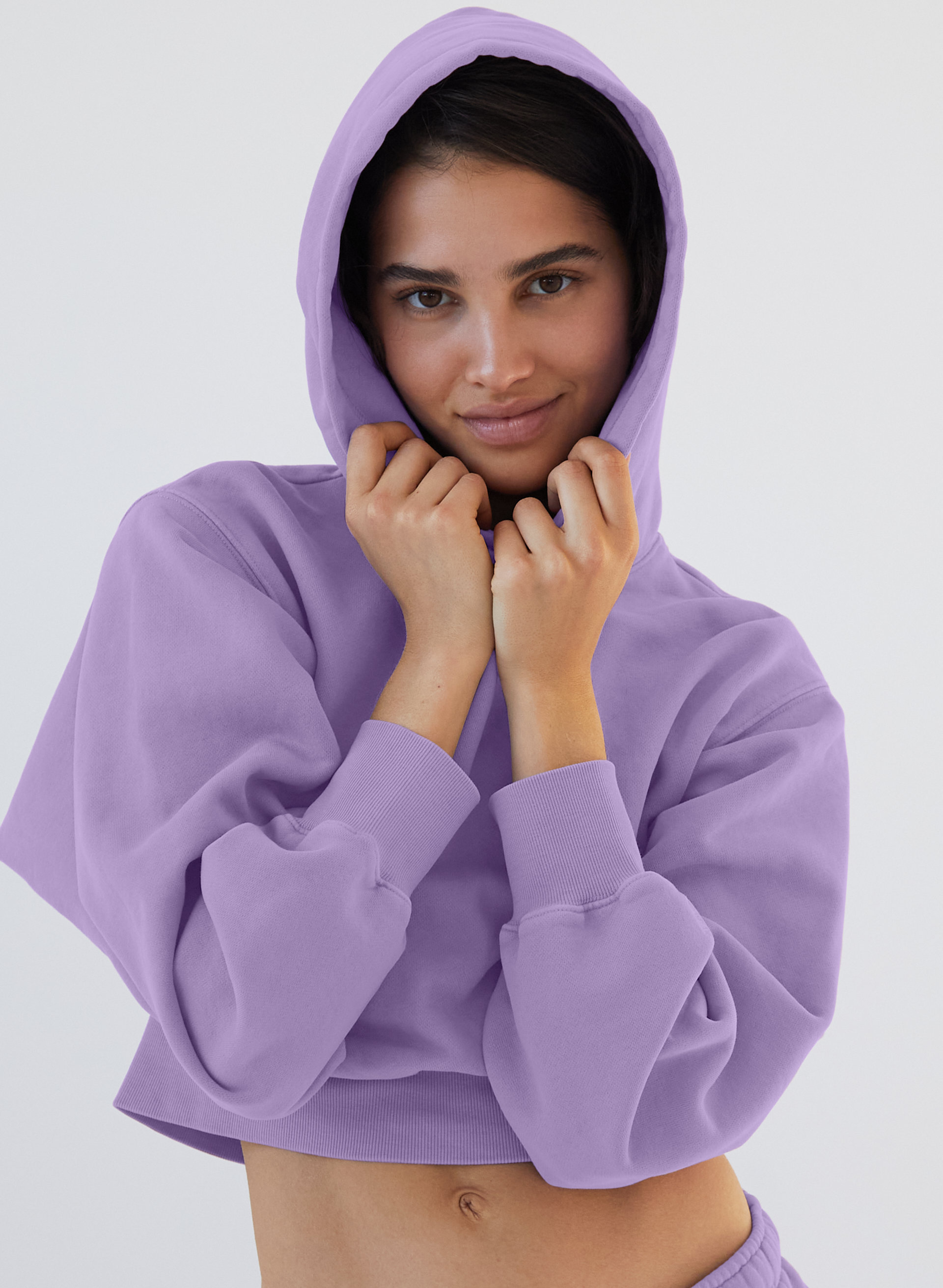 Cozy Fleece Perfect Shrunken Hoodie