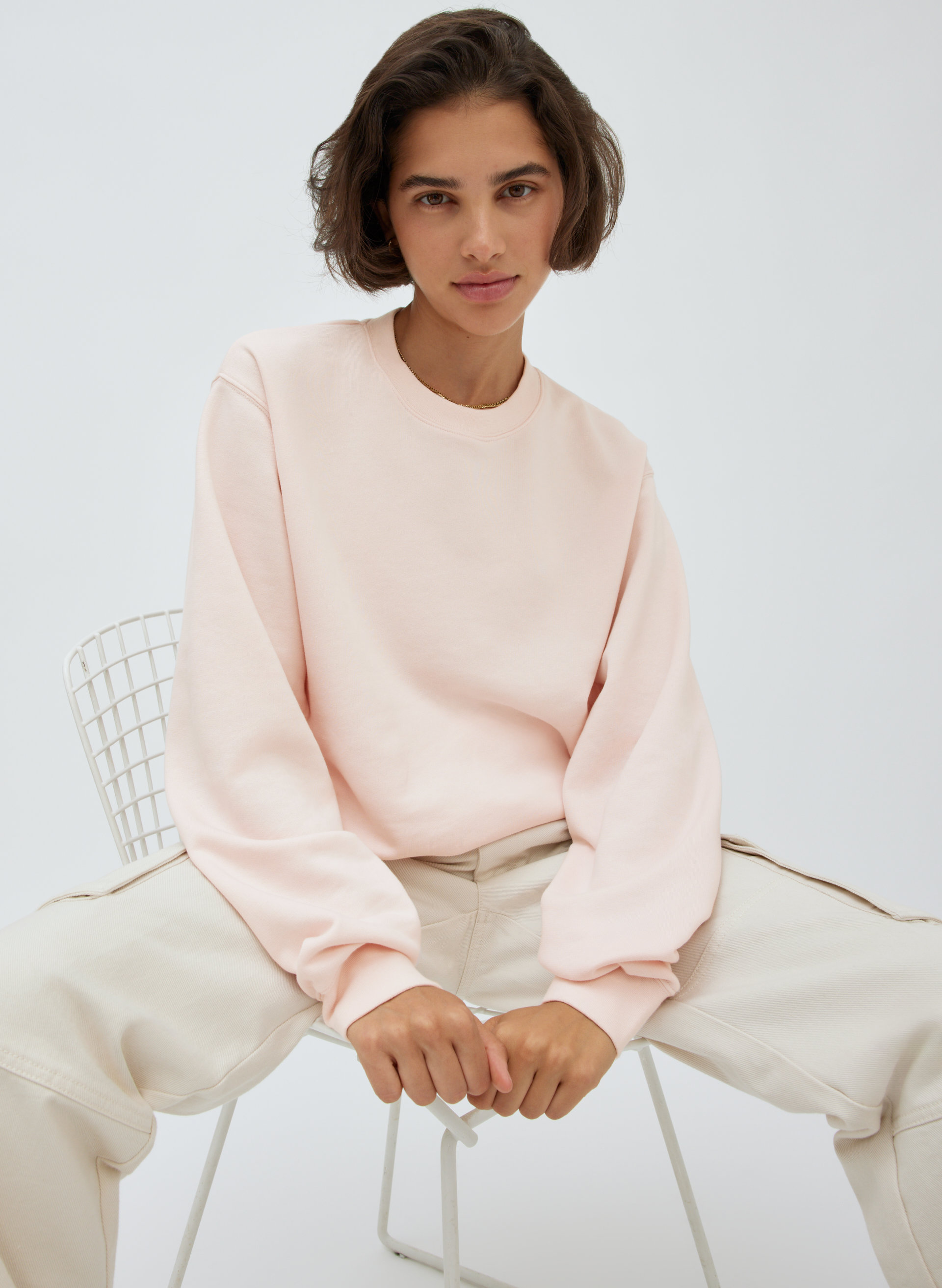 Airy Fleece Perfect Crew Sweatshirt