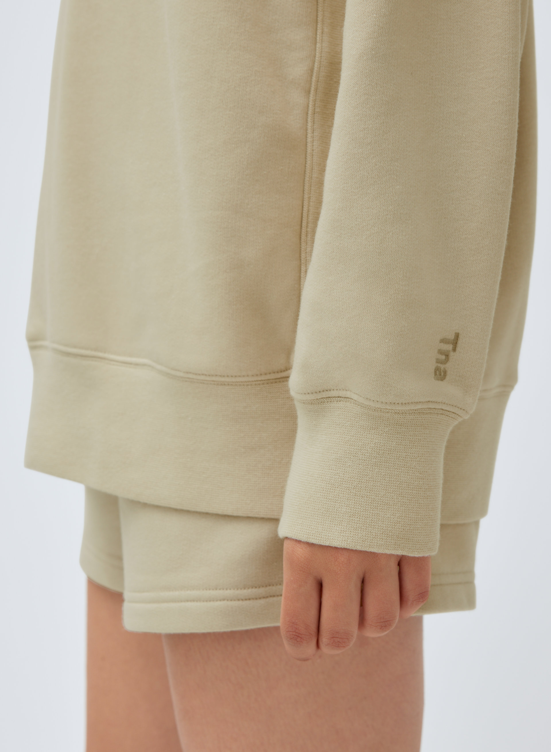 Airy Fleece Boyfriend Crew Sweatshirt