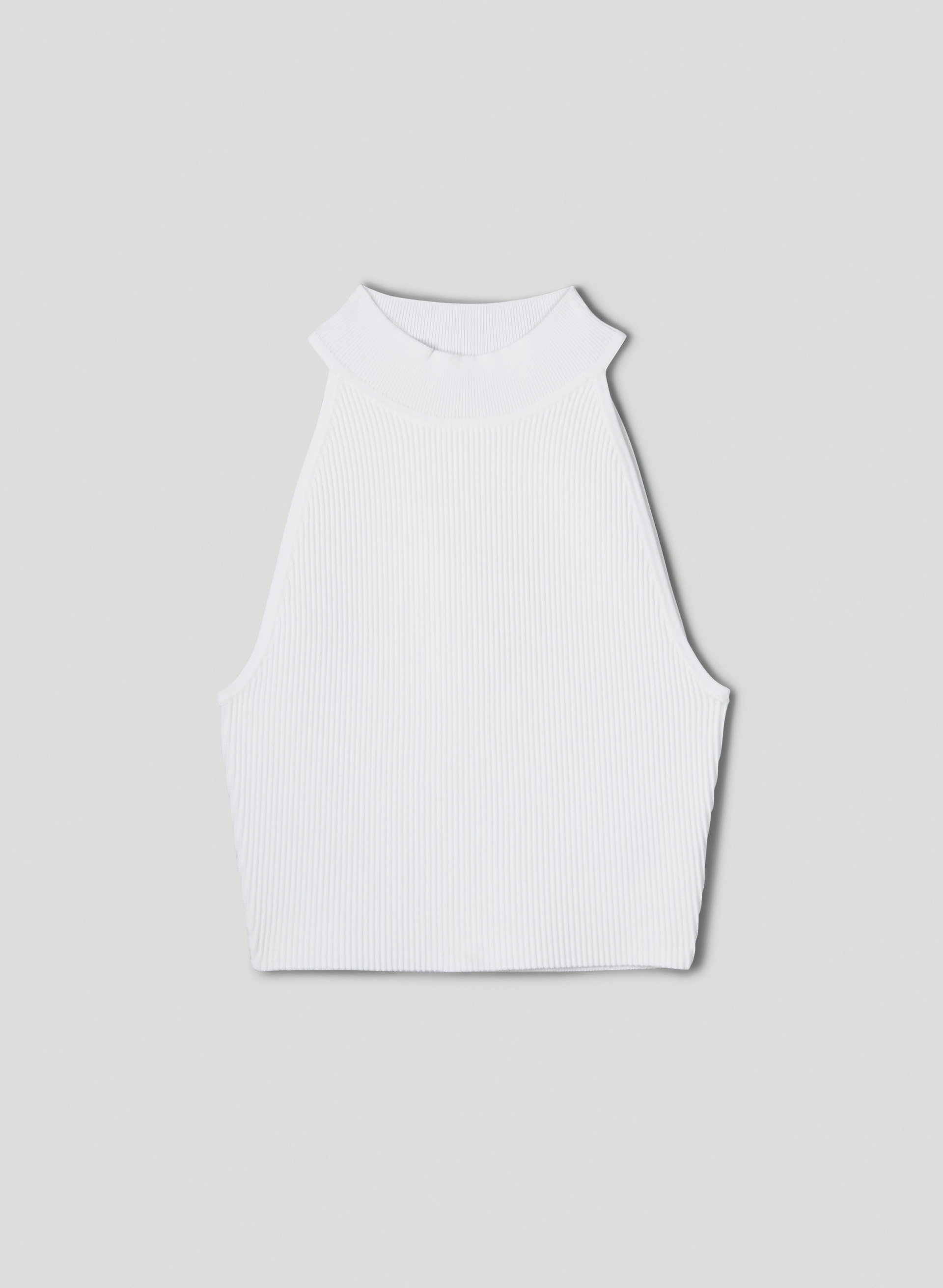 Sculpt Knit Halter Top