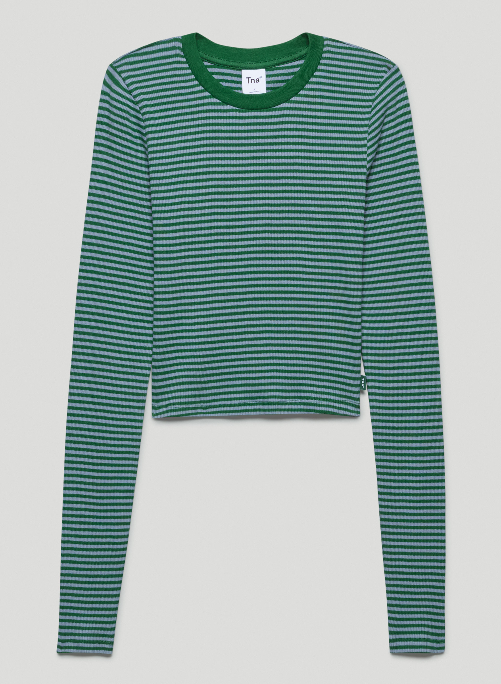 Ribbed Cropped Longsleeve