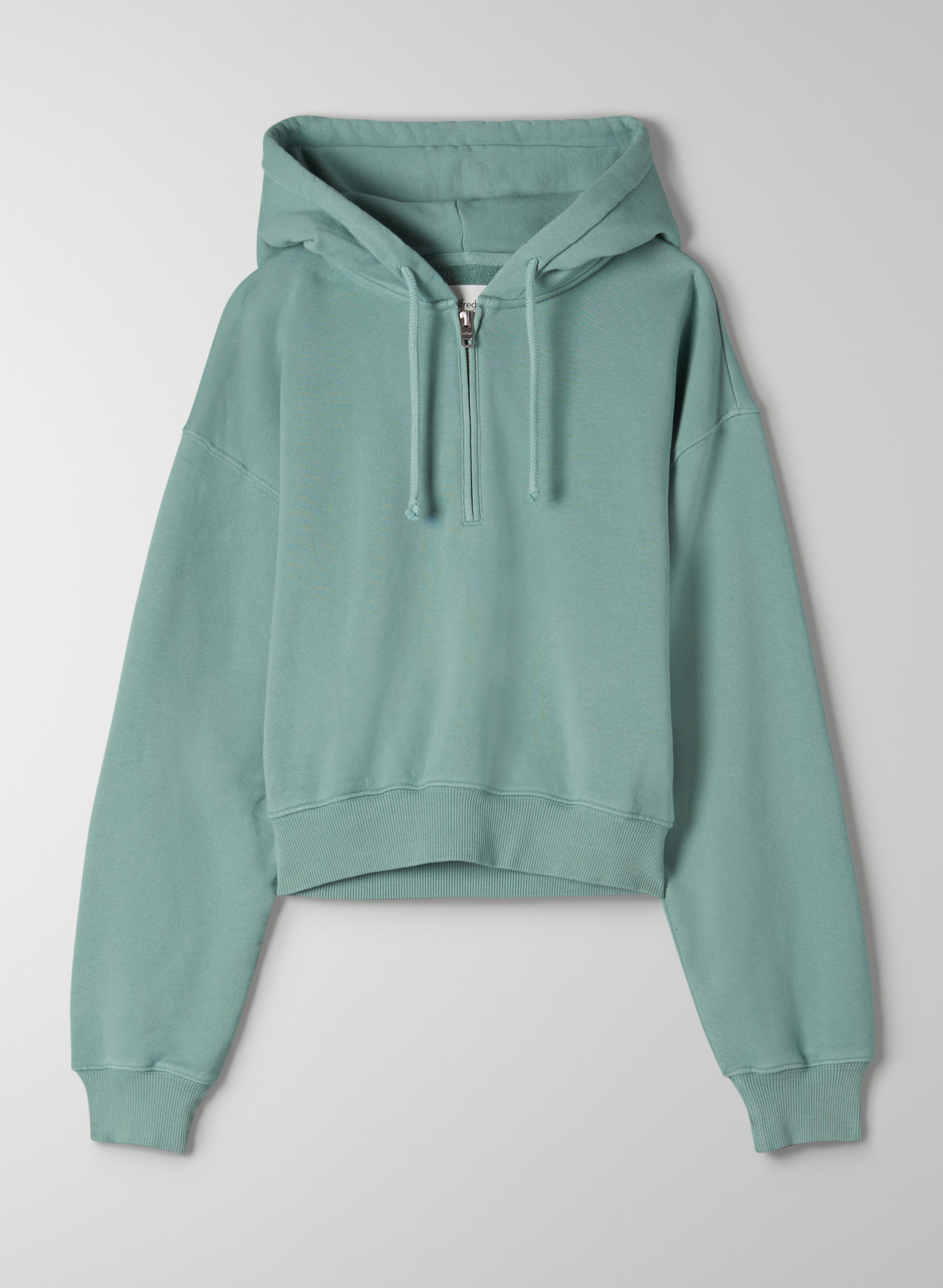 Free Terry Fleece 1/4-Zip Hoodie