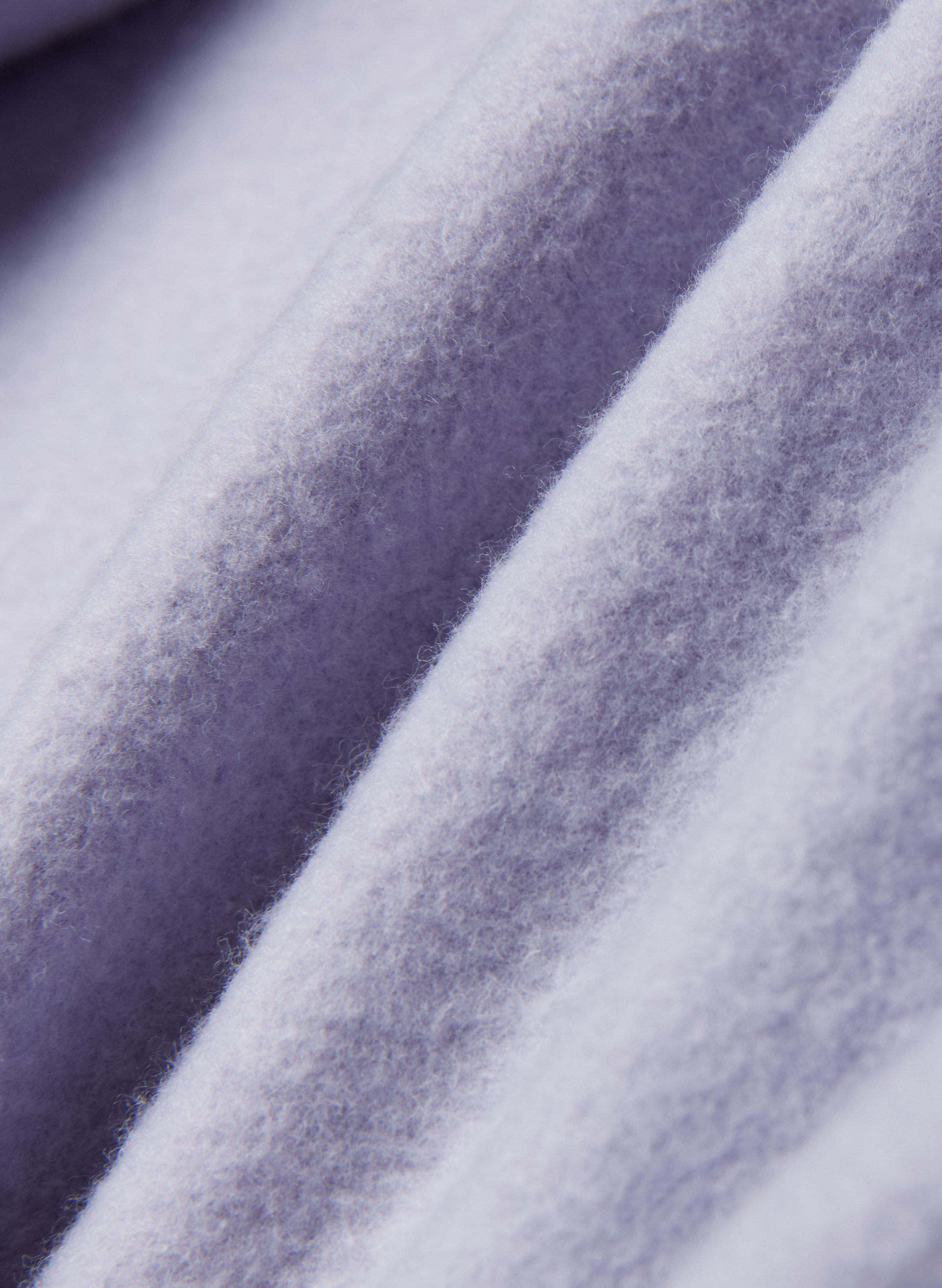 Cozy Fleece Boyfriend Polo Sweatshirt