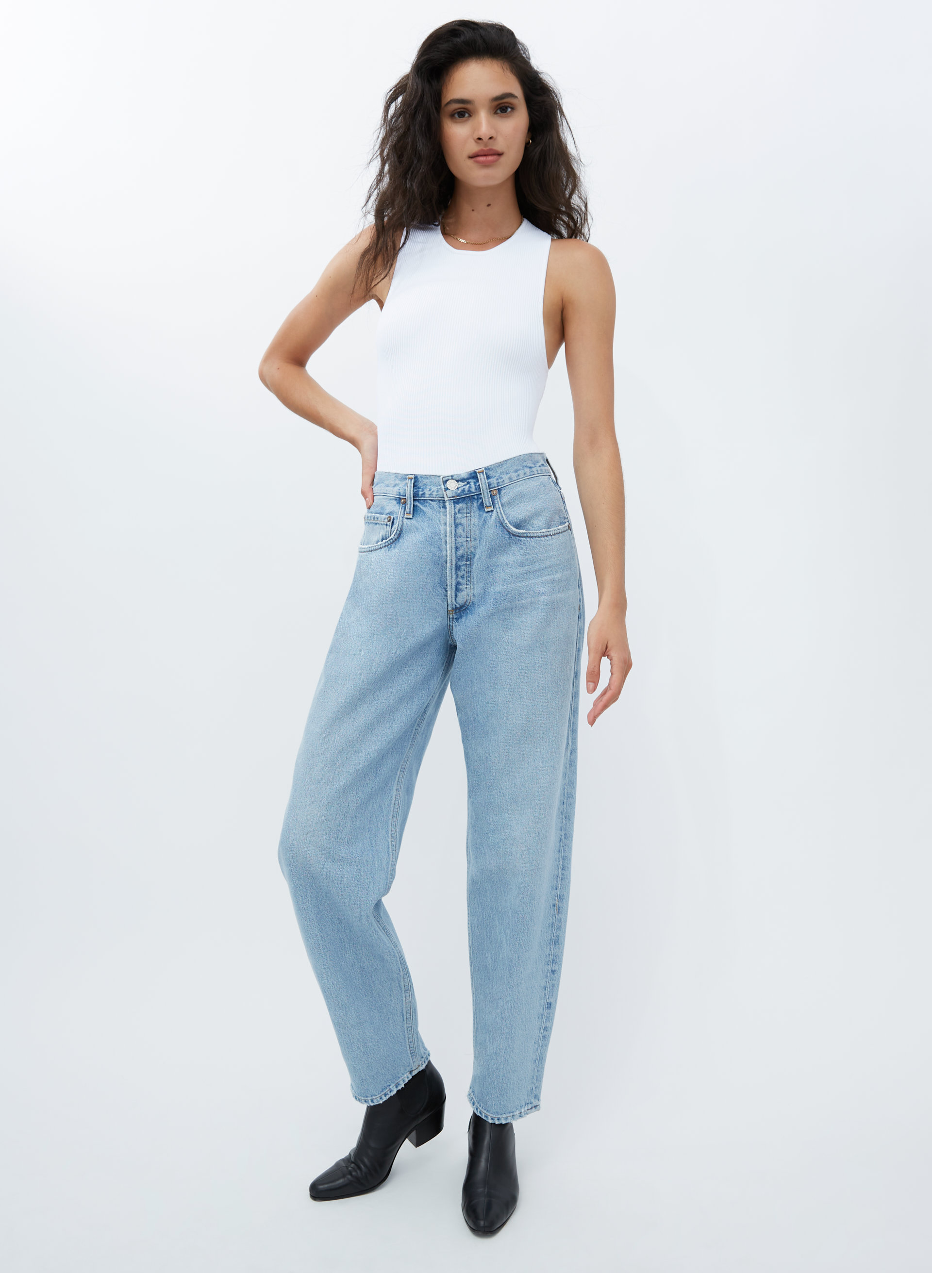 Tapered Baggy Jean