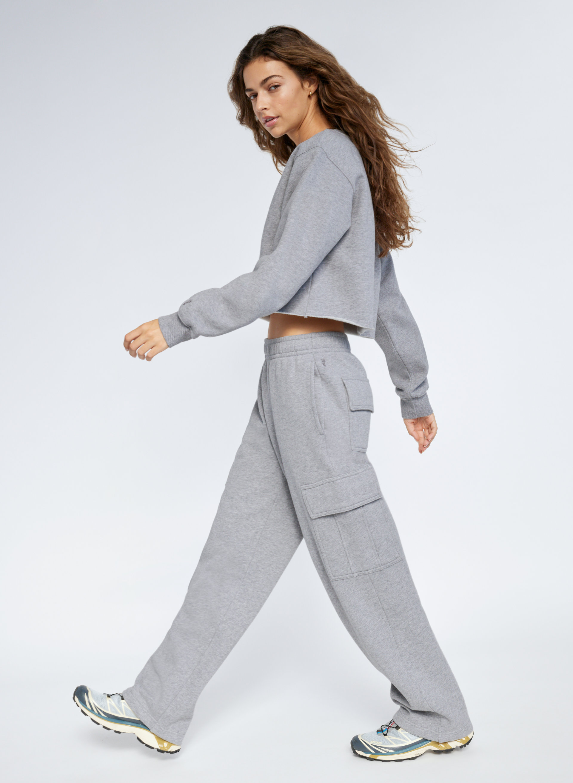 Cozy Fleece Mega Cargo Sweatpant