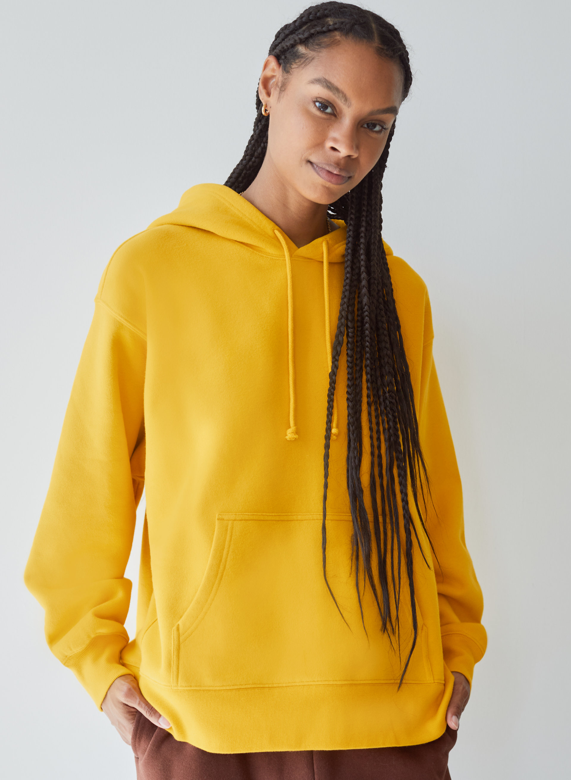 Cozy Fleece Boyfriend Hoodie