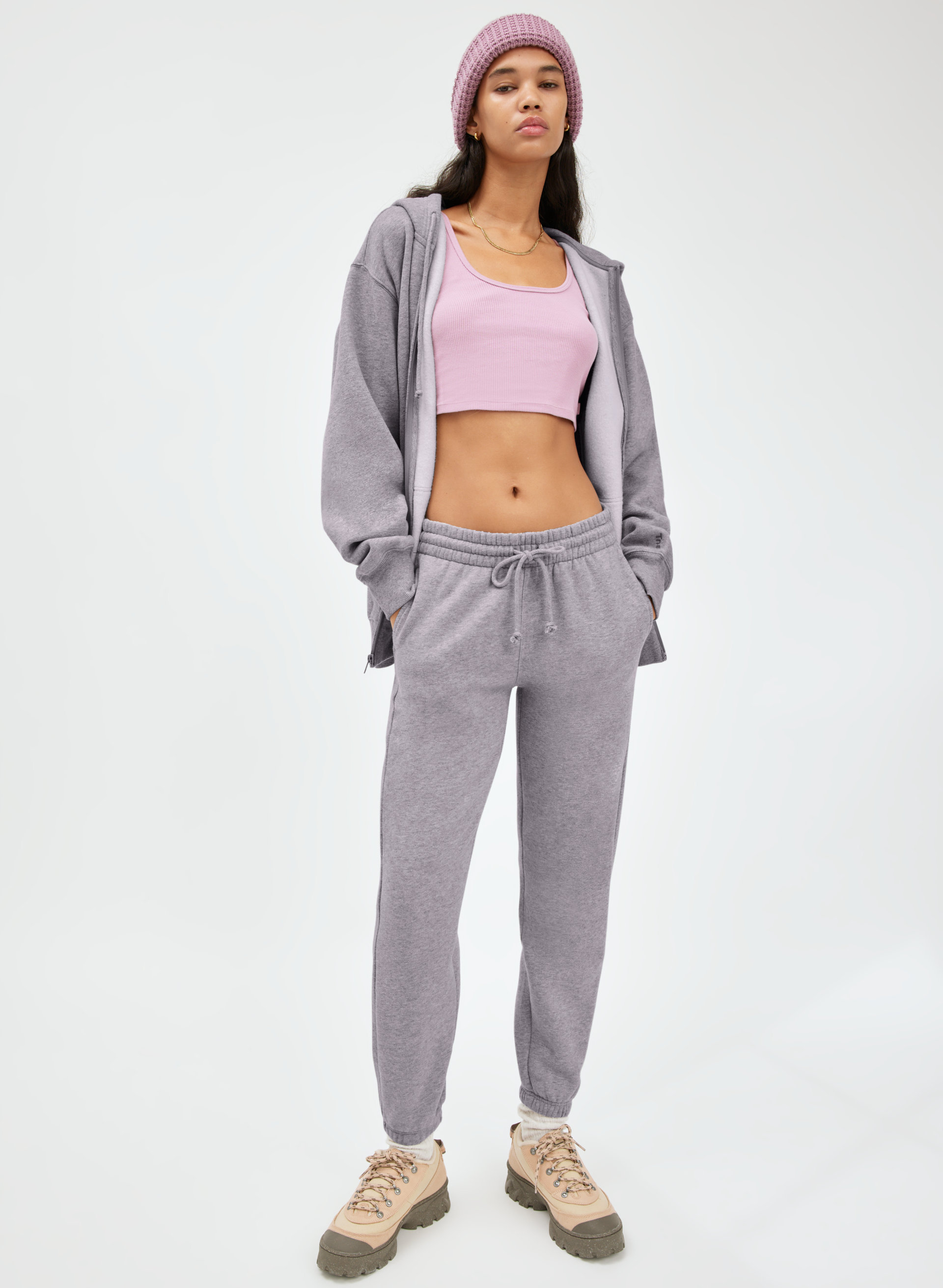 Cozy Fleece Boyfriend Sweatpant