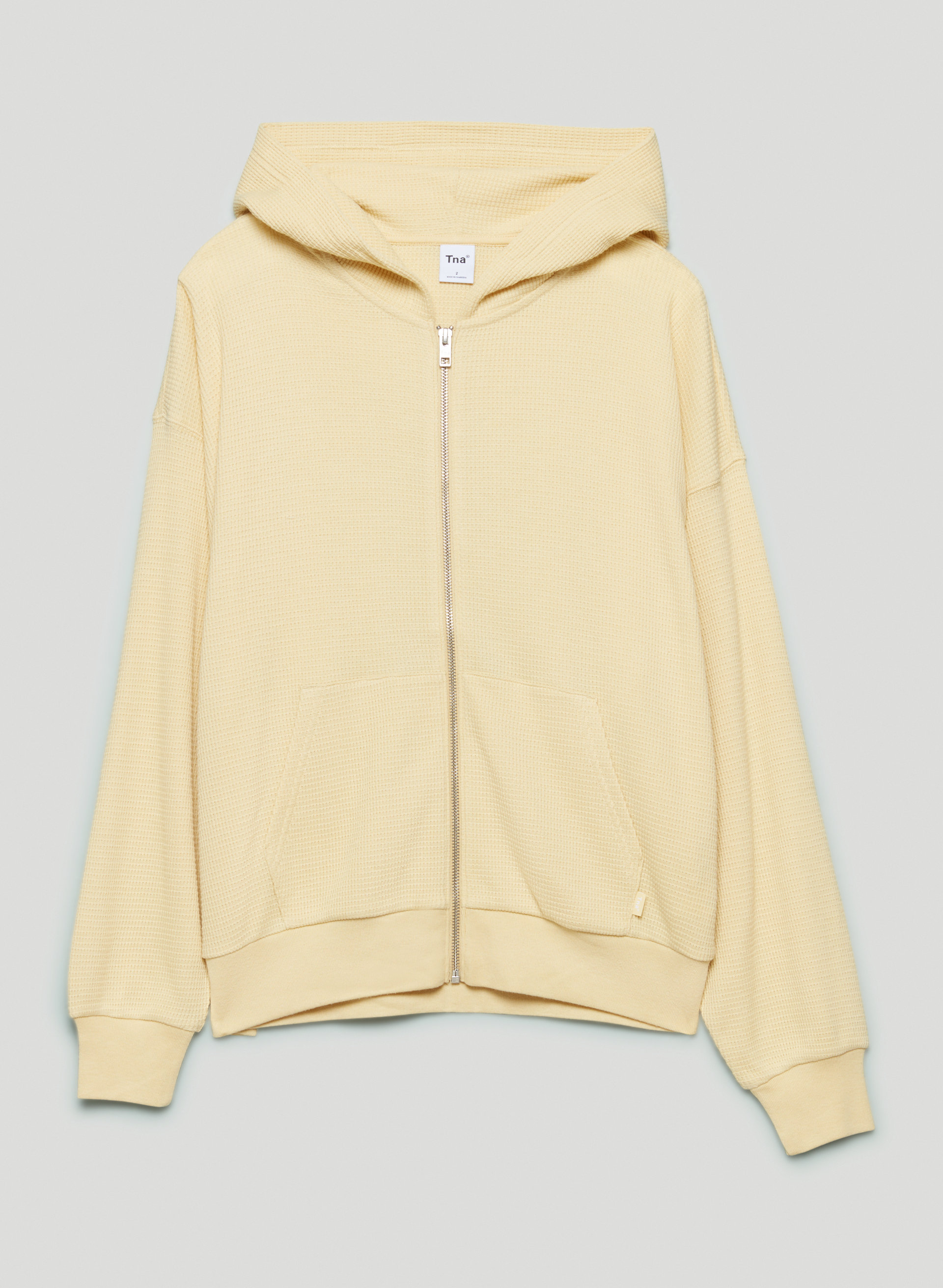 Claris Waffle Zip Hoodie