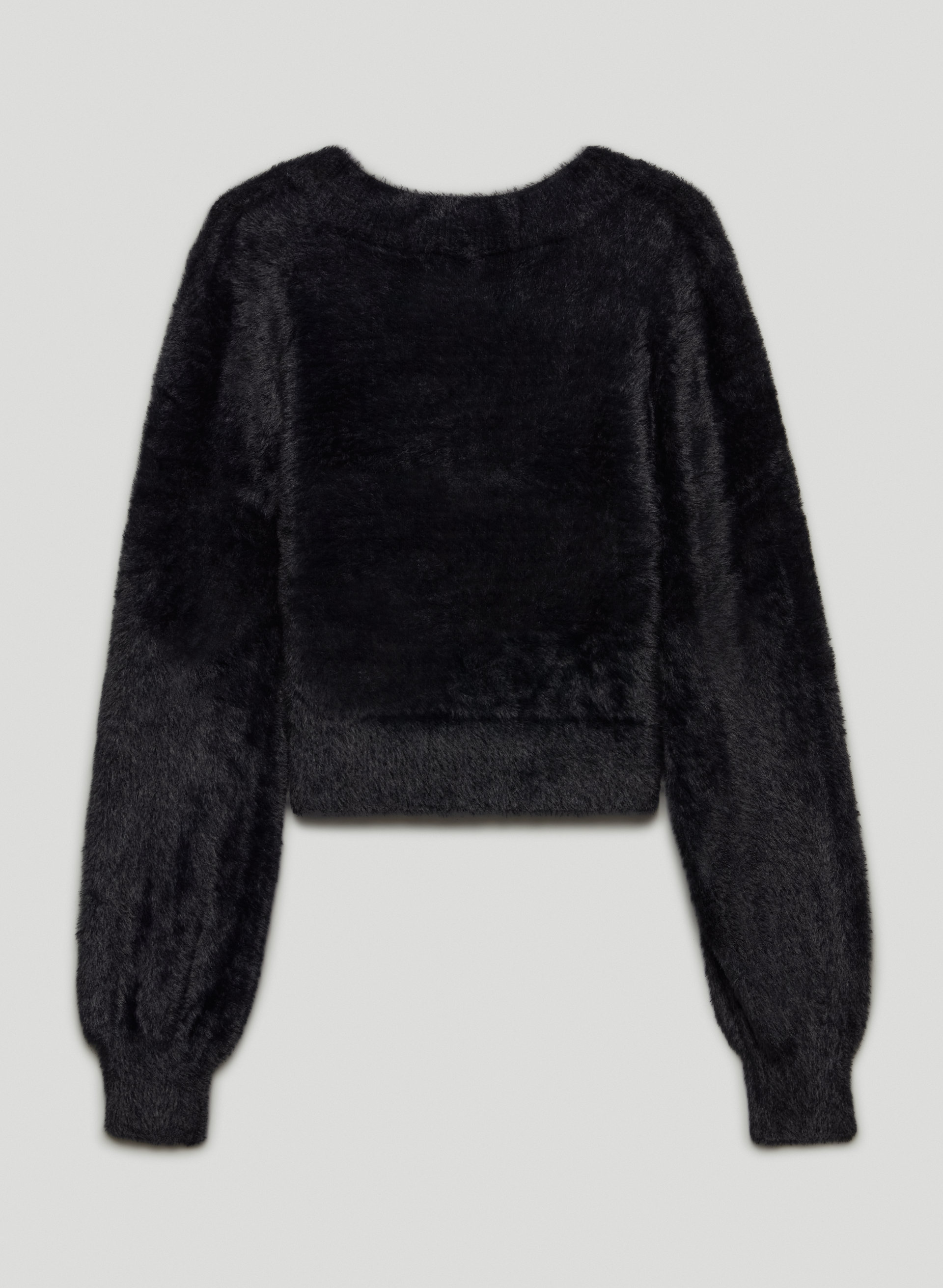 Kitten V-Neck Sweater