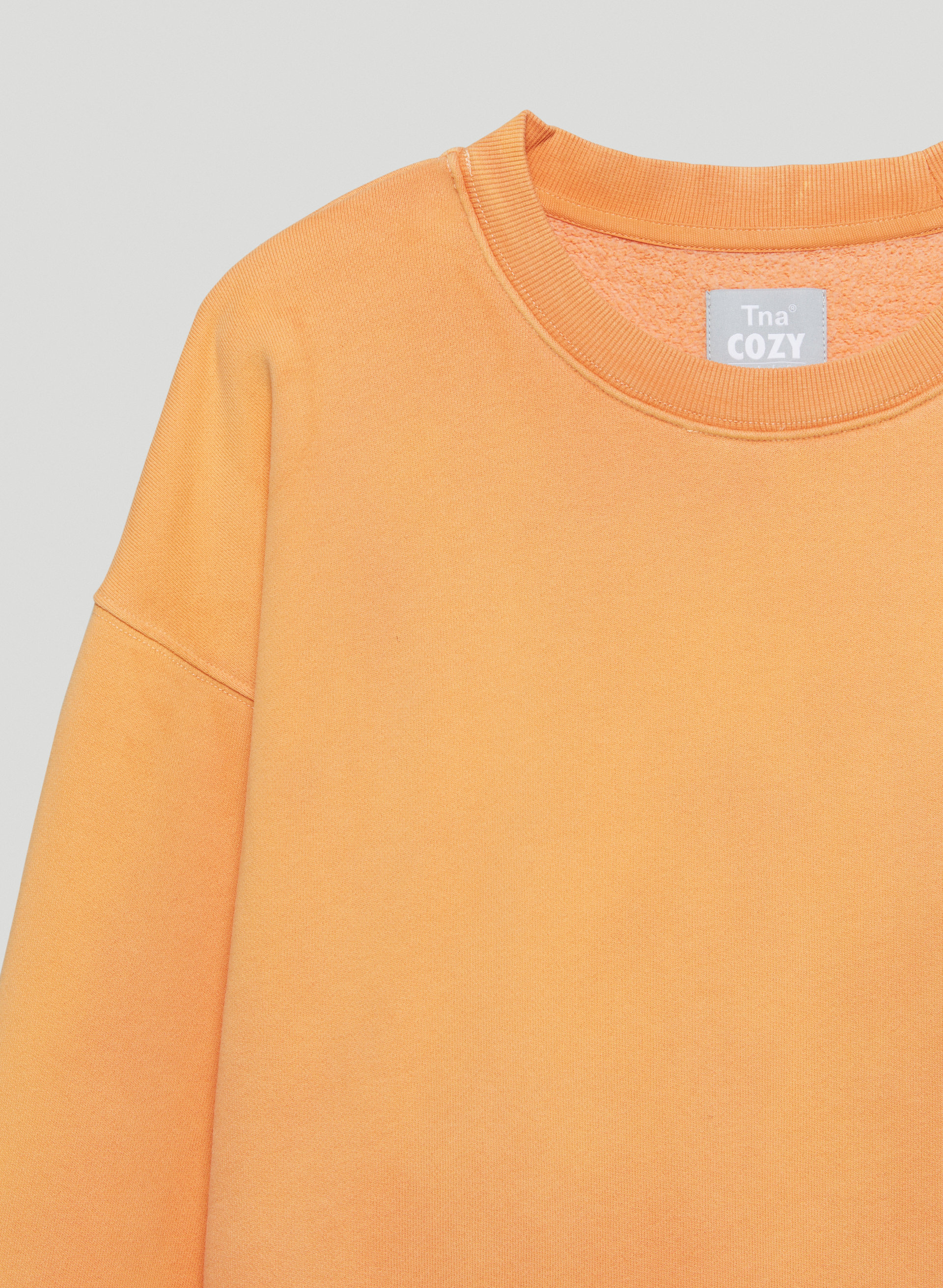 Cozy Fleece Boyfriend Crew Sweatshirt