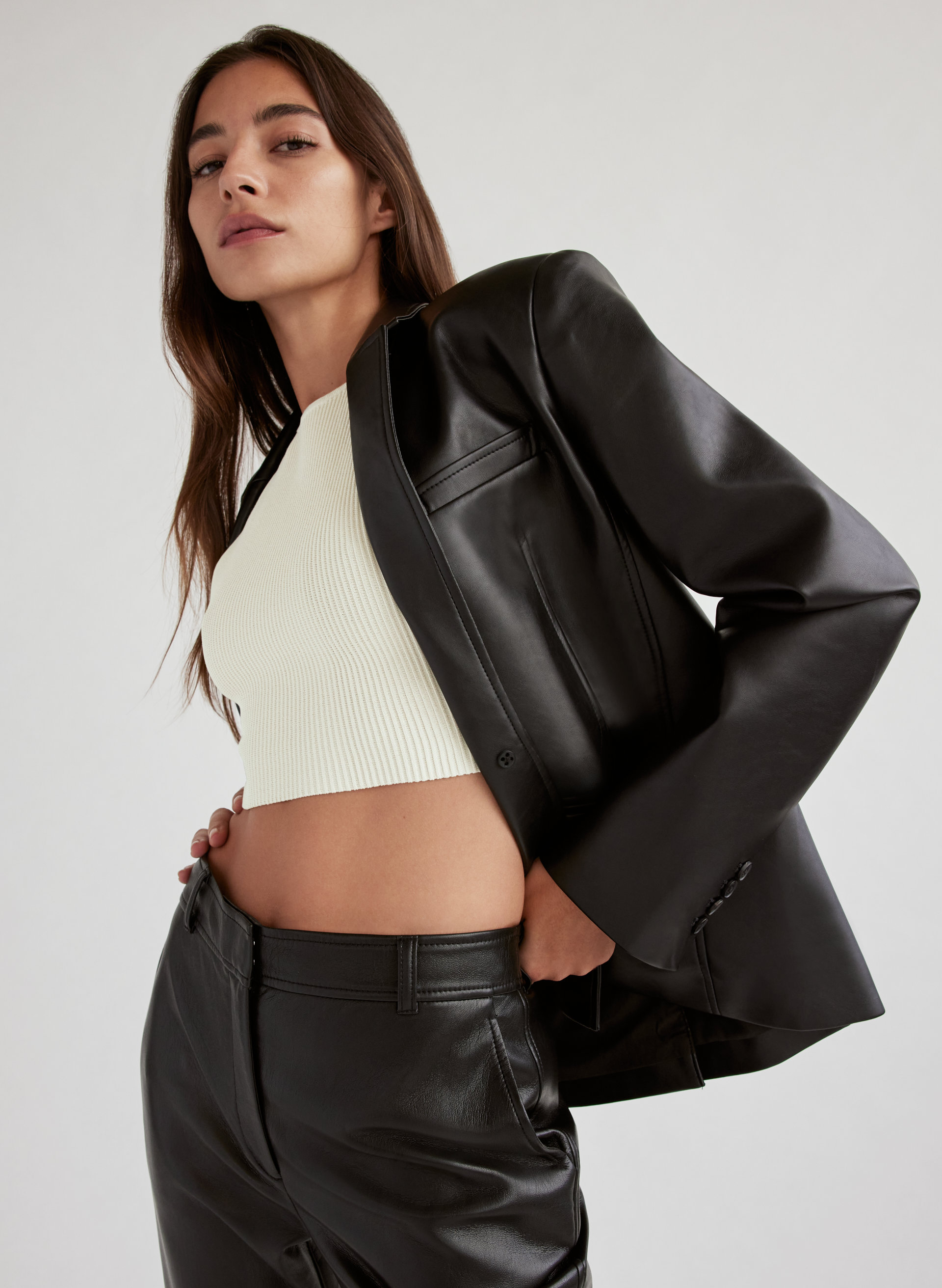 Sculpt Knit Racer Tank