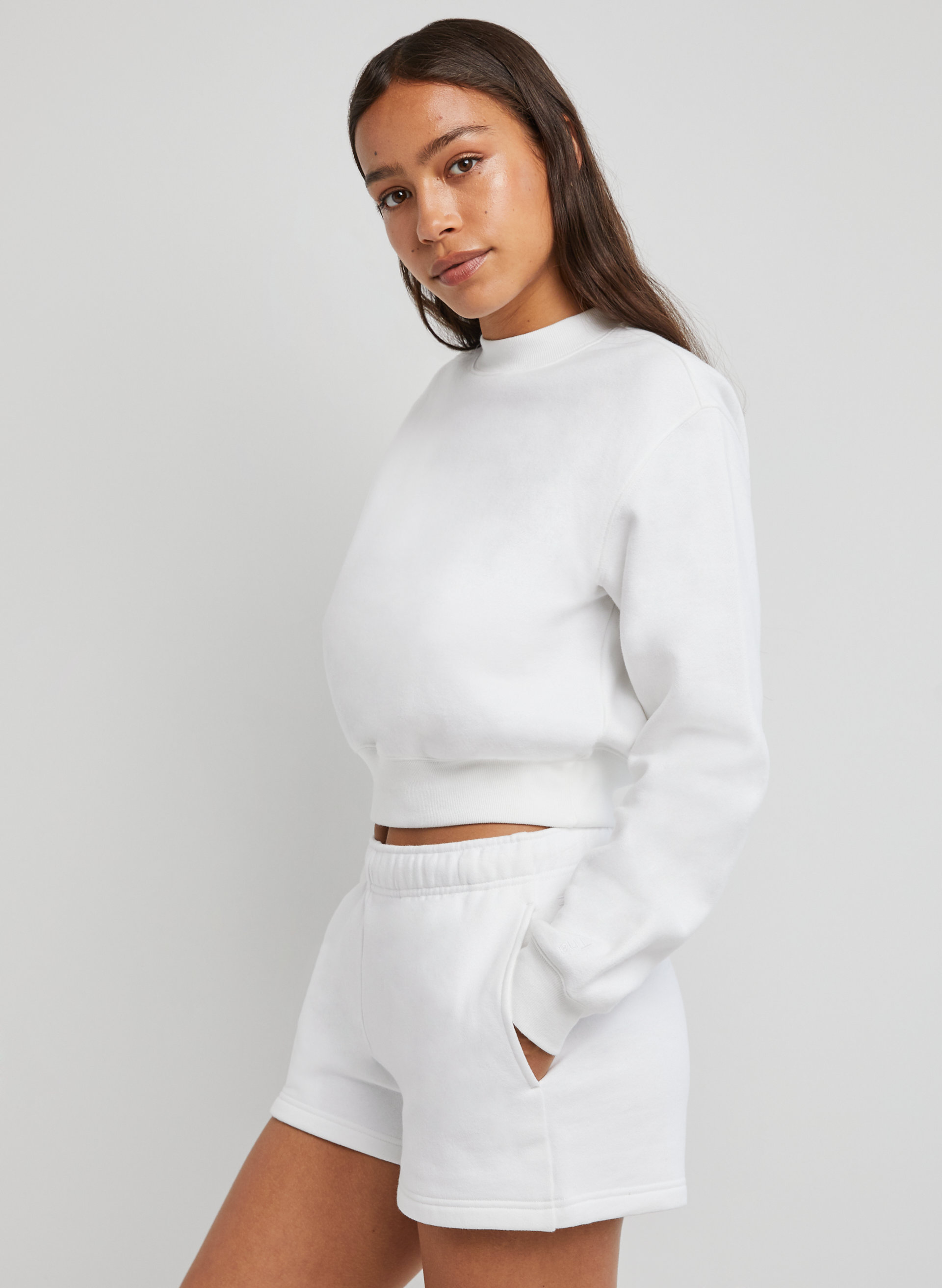 Cozy Fleece Boyfriend Basic 3" Sweatshort