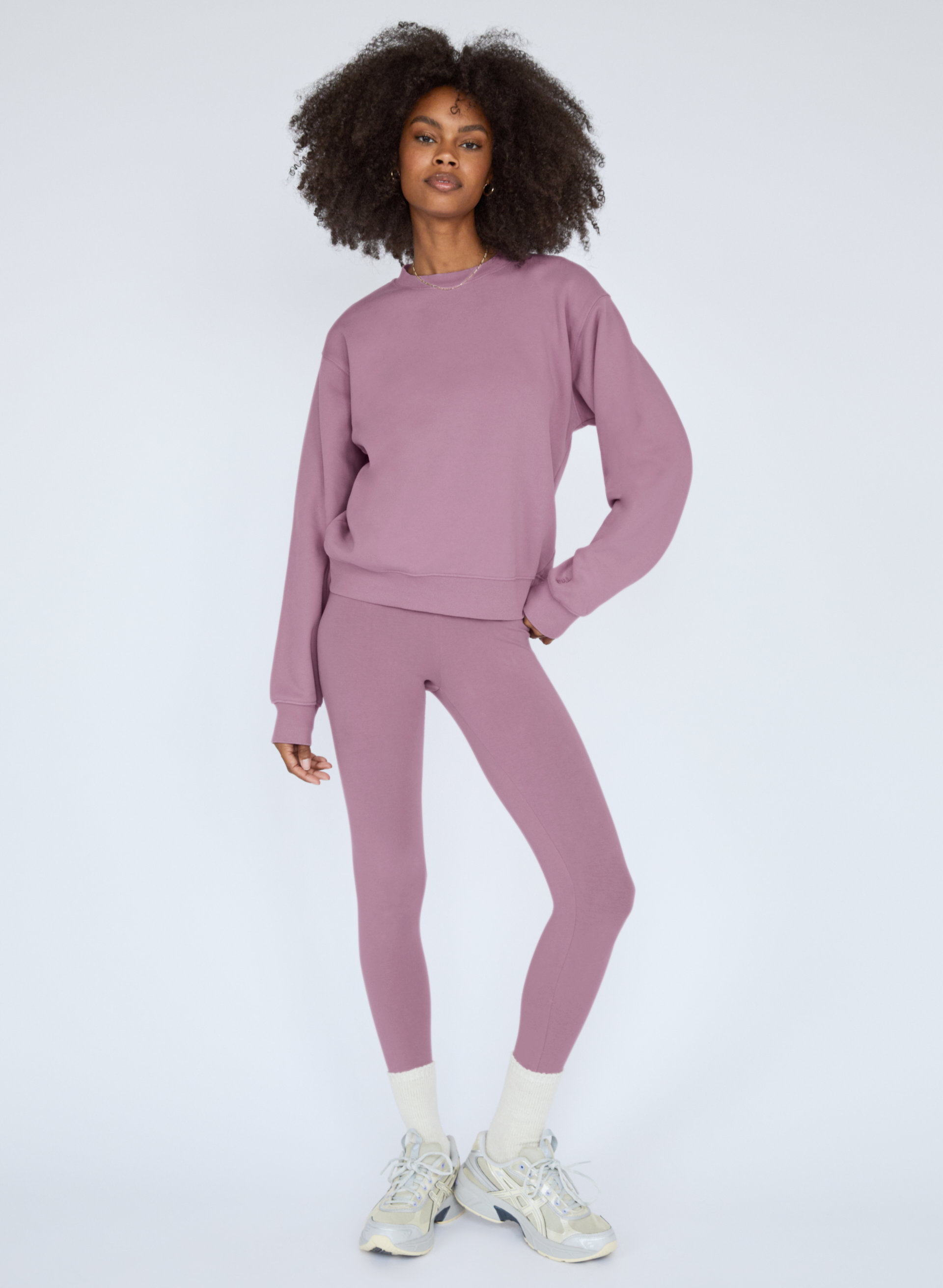 Cozy Fleece Perfect Crew Sweatshirt