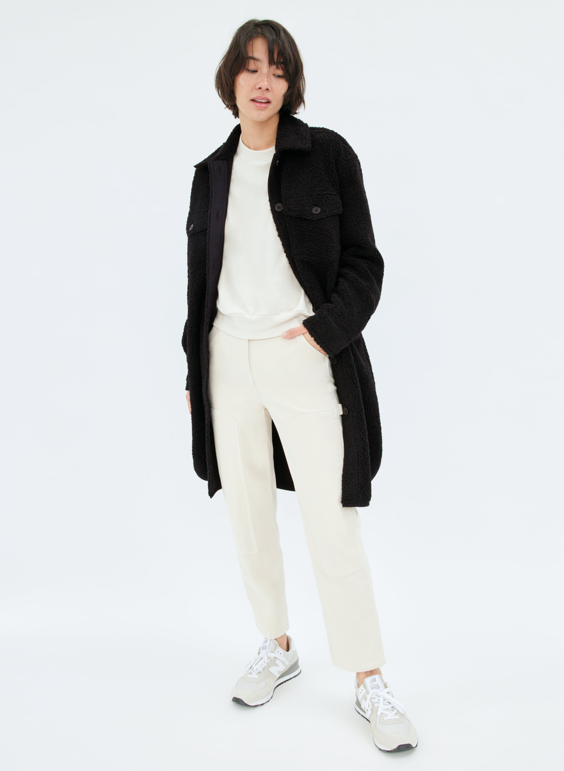 The Ganna Long Shirt Jacket