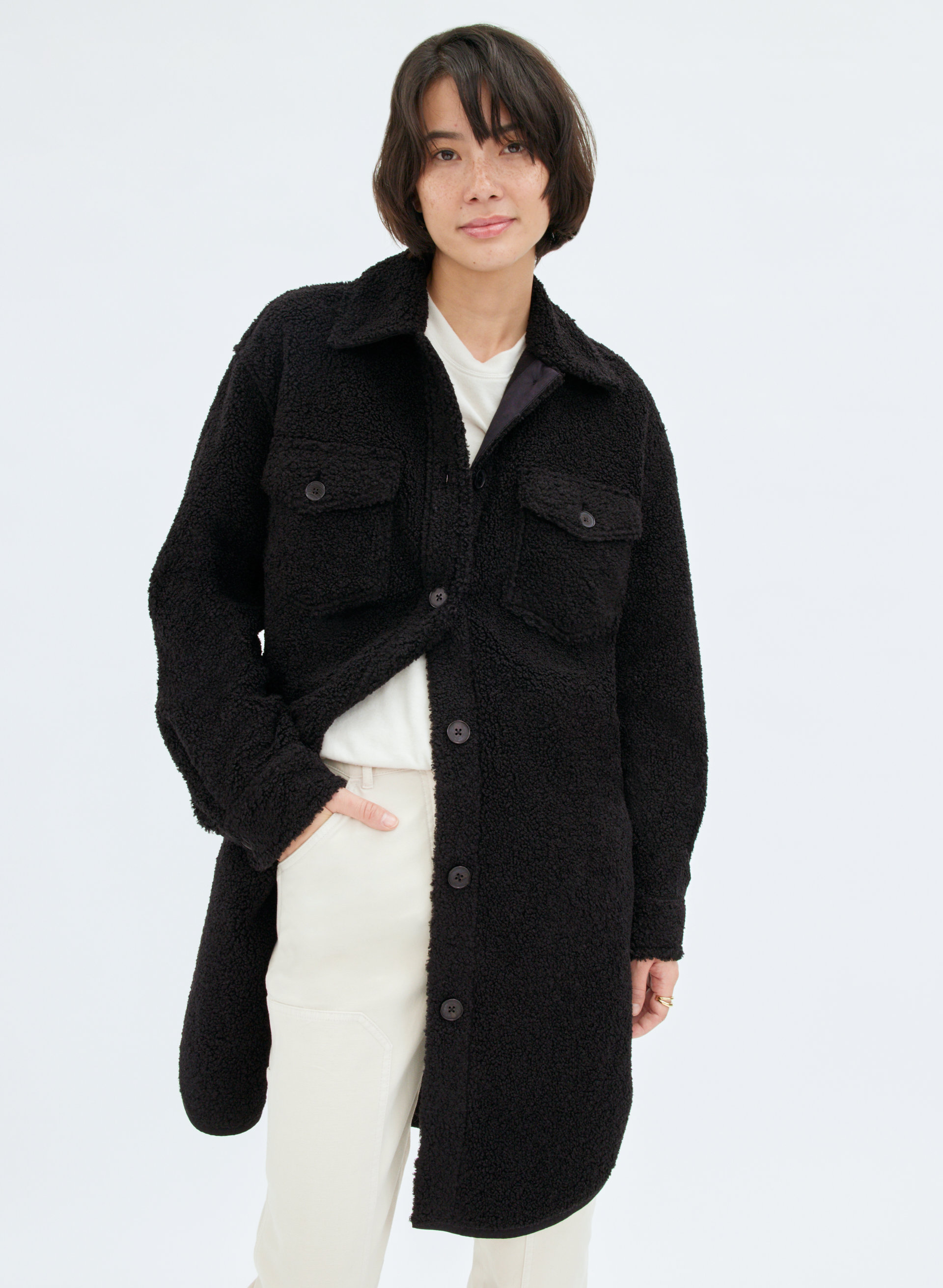 The Ganna Long Shirt Jacket