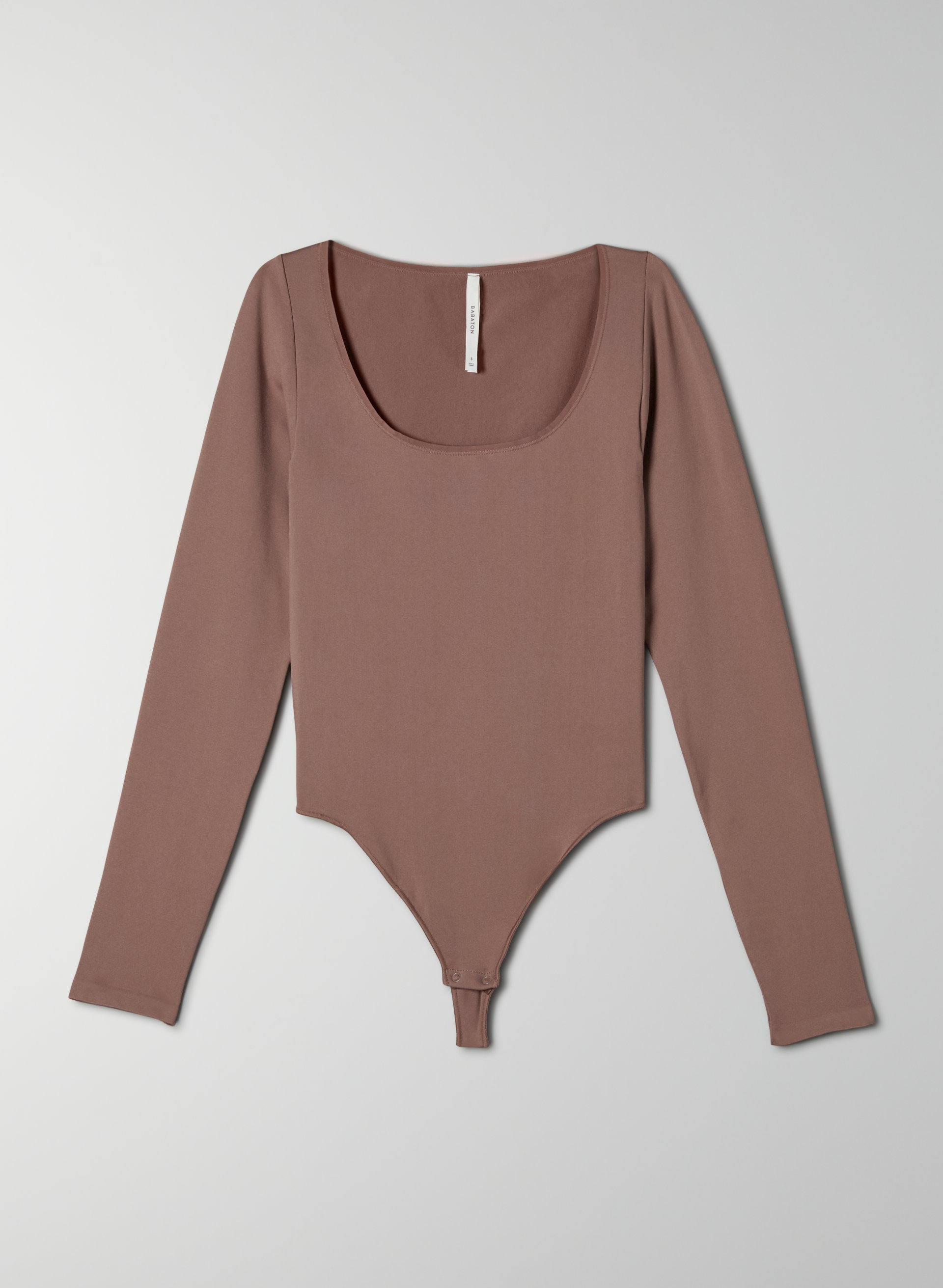 Seamless Contour Scoop Longsleeve Bodysuit