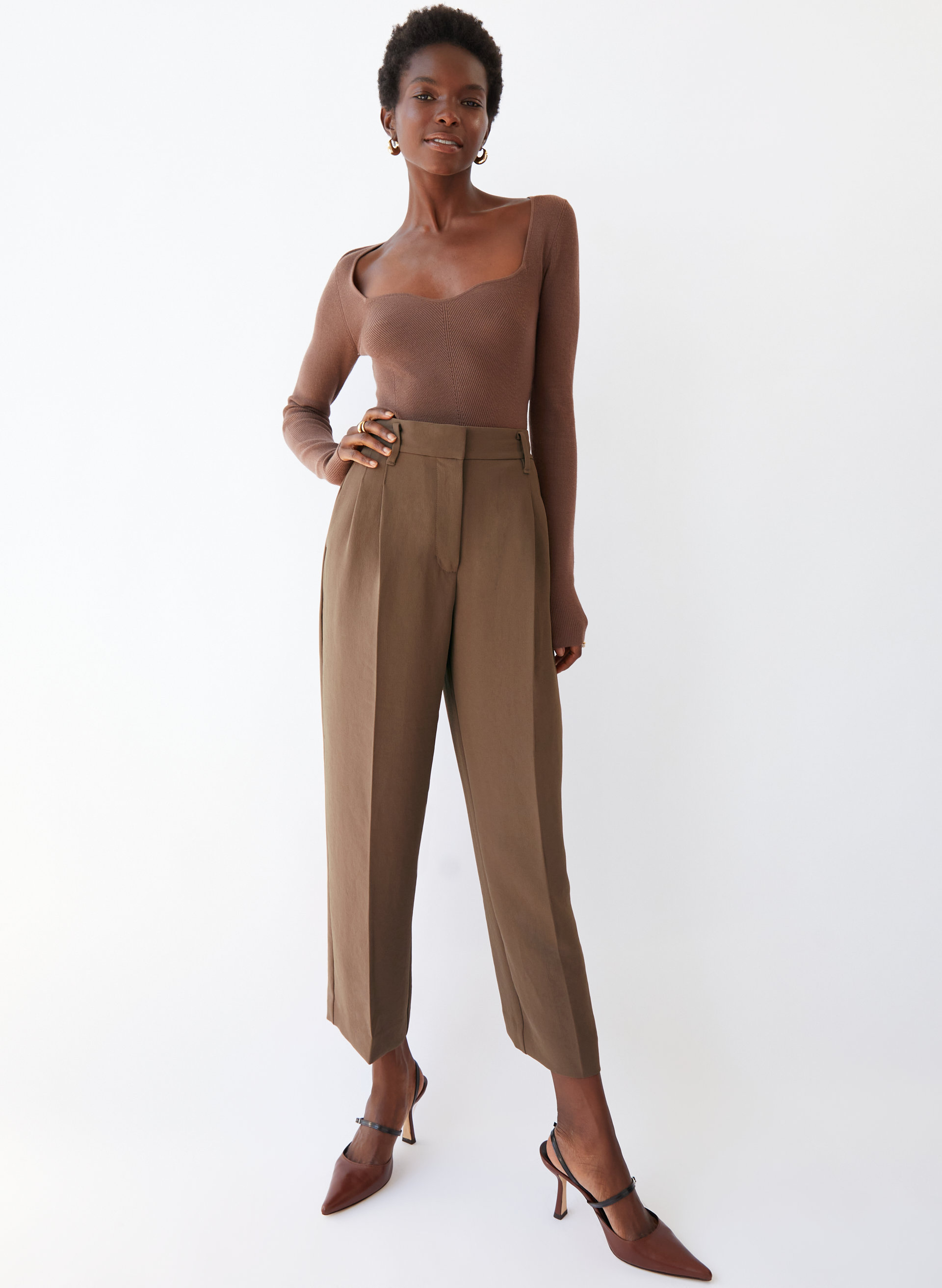 Effortless Cropped Pant