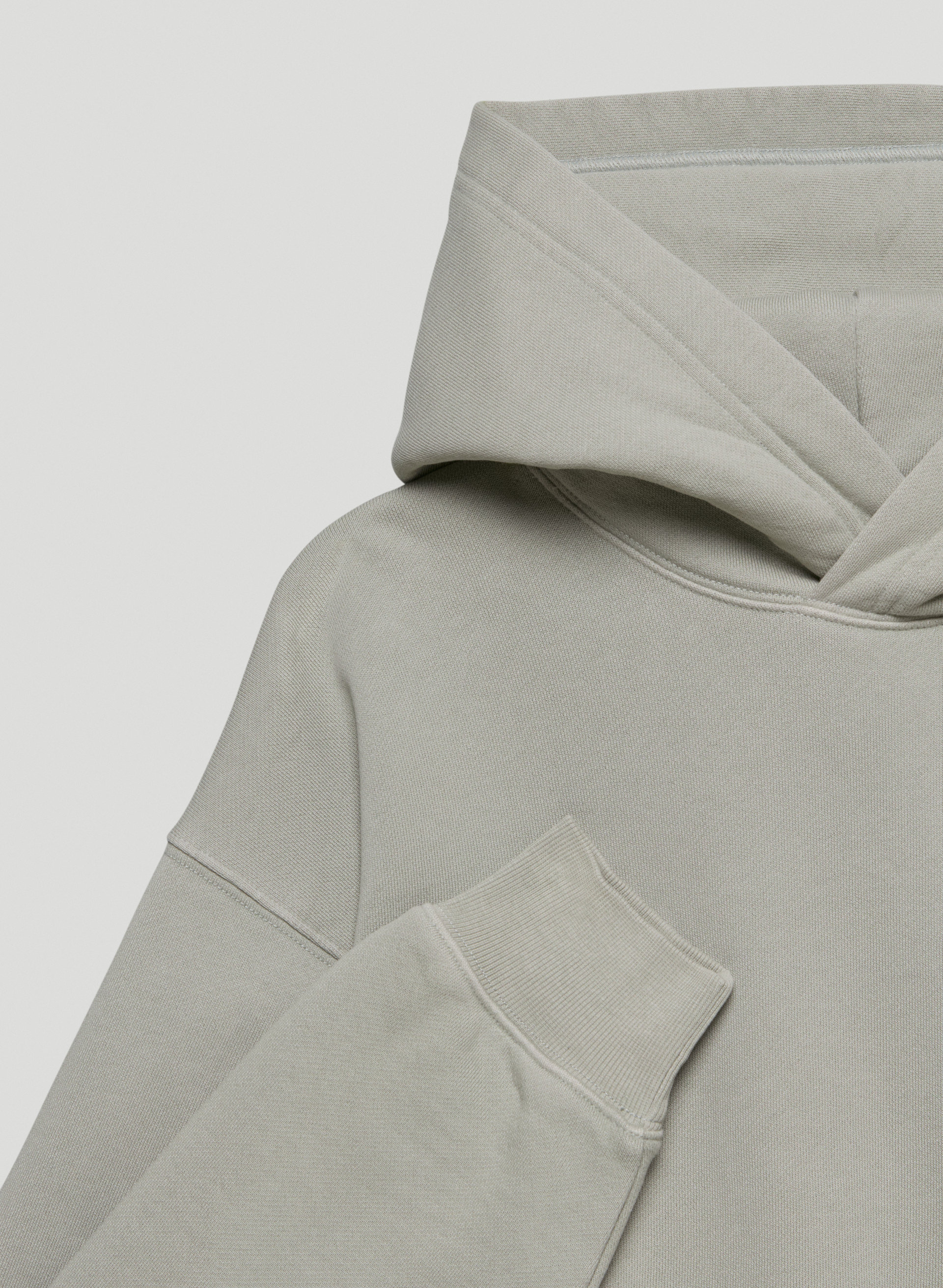 Cozy Fleece Boyfriend Shrunken Hoodie