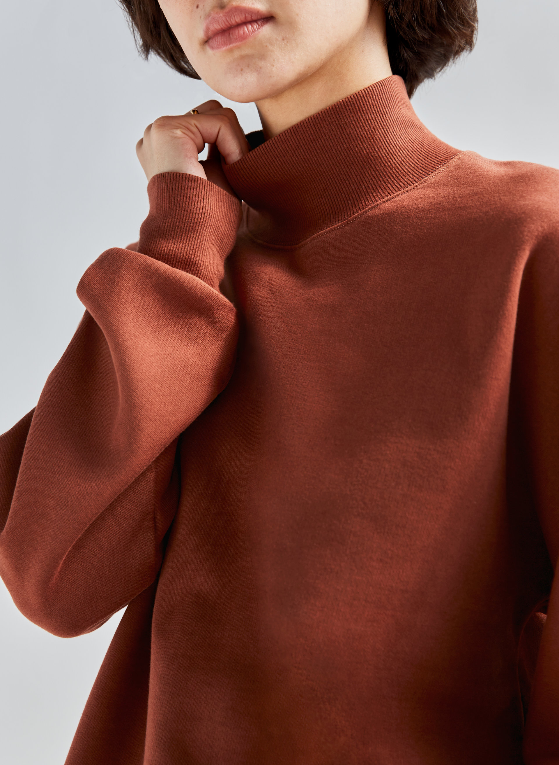 Free Fleece Turtleneck Sweatshirt