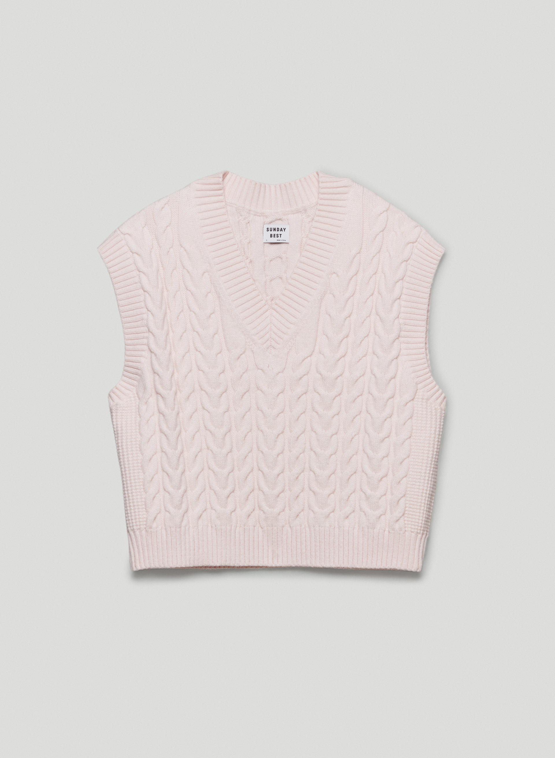 Winston Cropped Sweater Vest