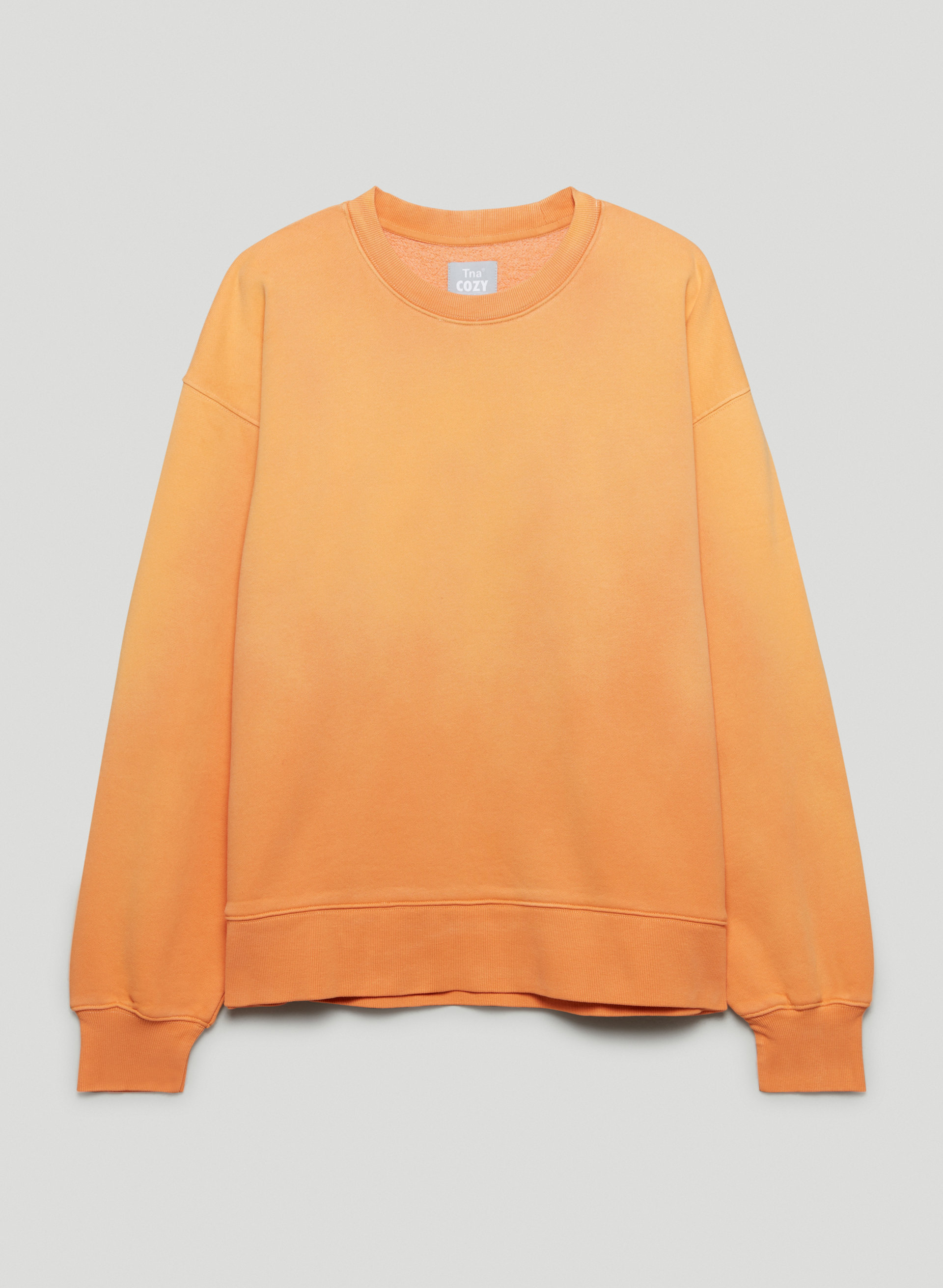 Cozy Fleece Boyfriend Crew Sweatshirt