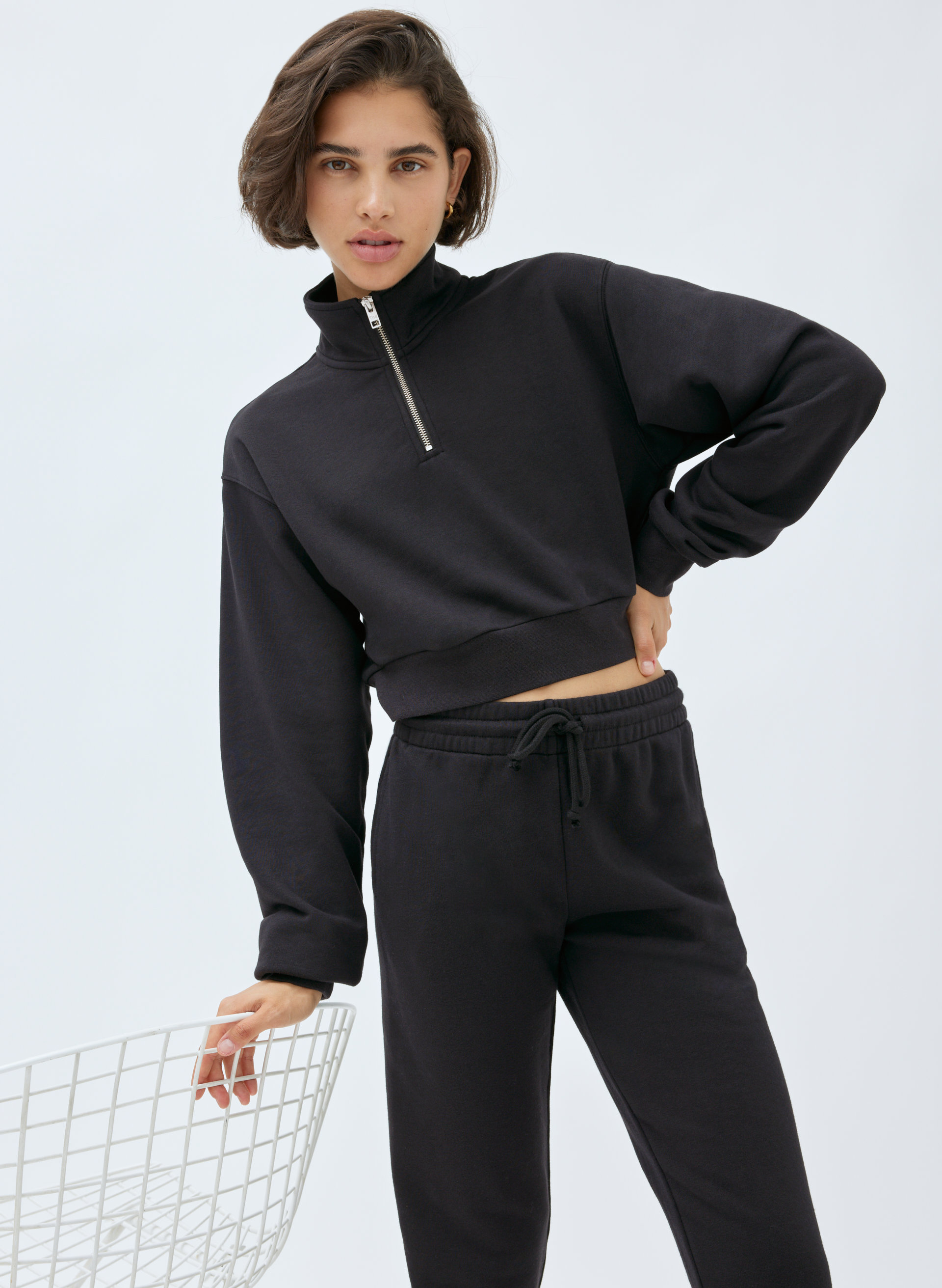 Airy Fleece Perfect 1/4 Zip Sweatshirt
