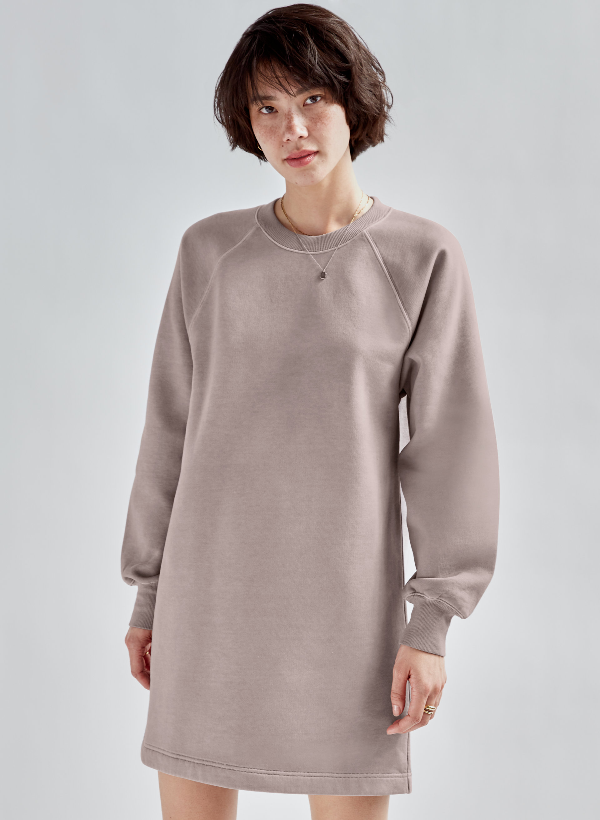 Free Fleece Sweater Dress