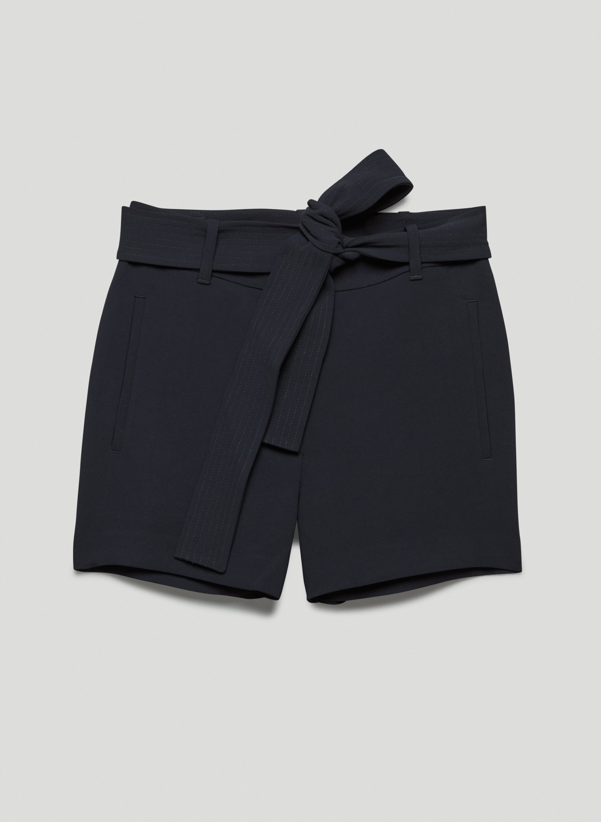 Tie-Front Short