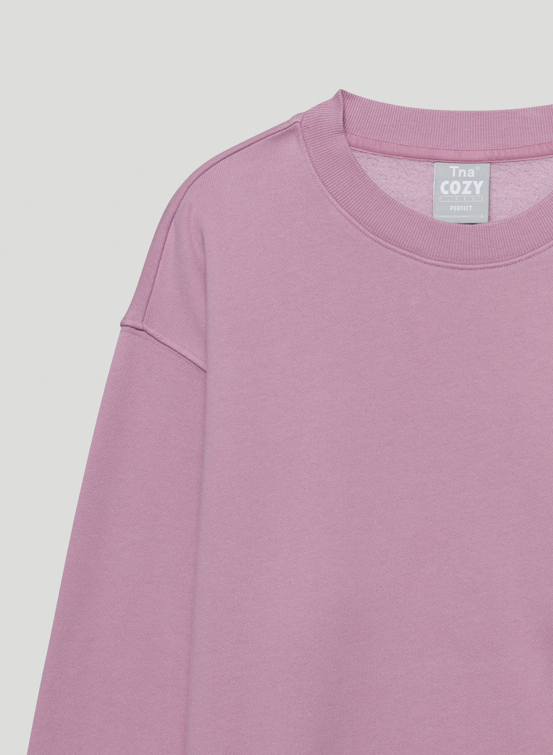 Cozy Fleece Perfect Crew Sweatshirt