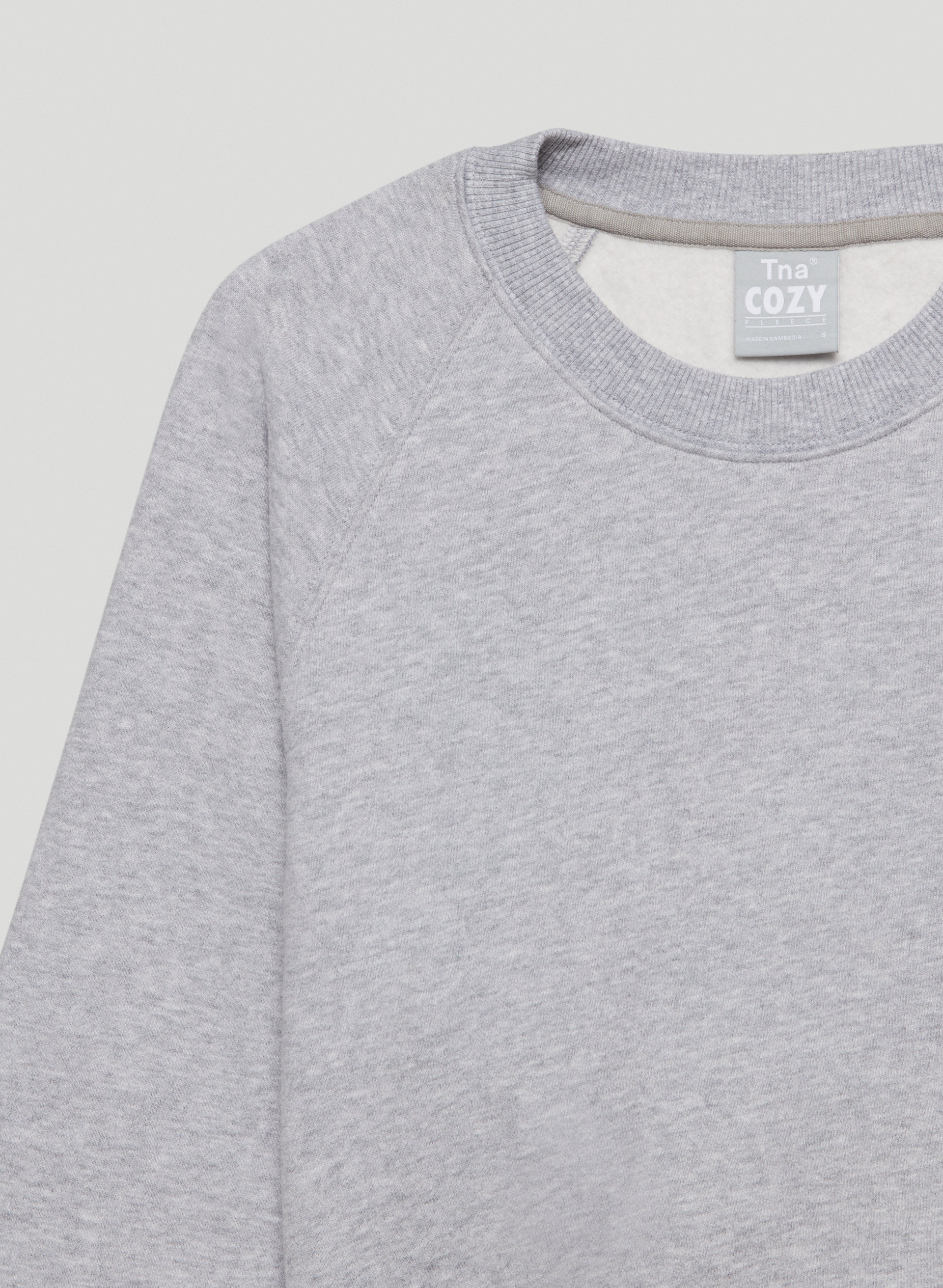 Cozy Fleece Perfect Raglan Sweatshirt