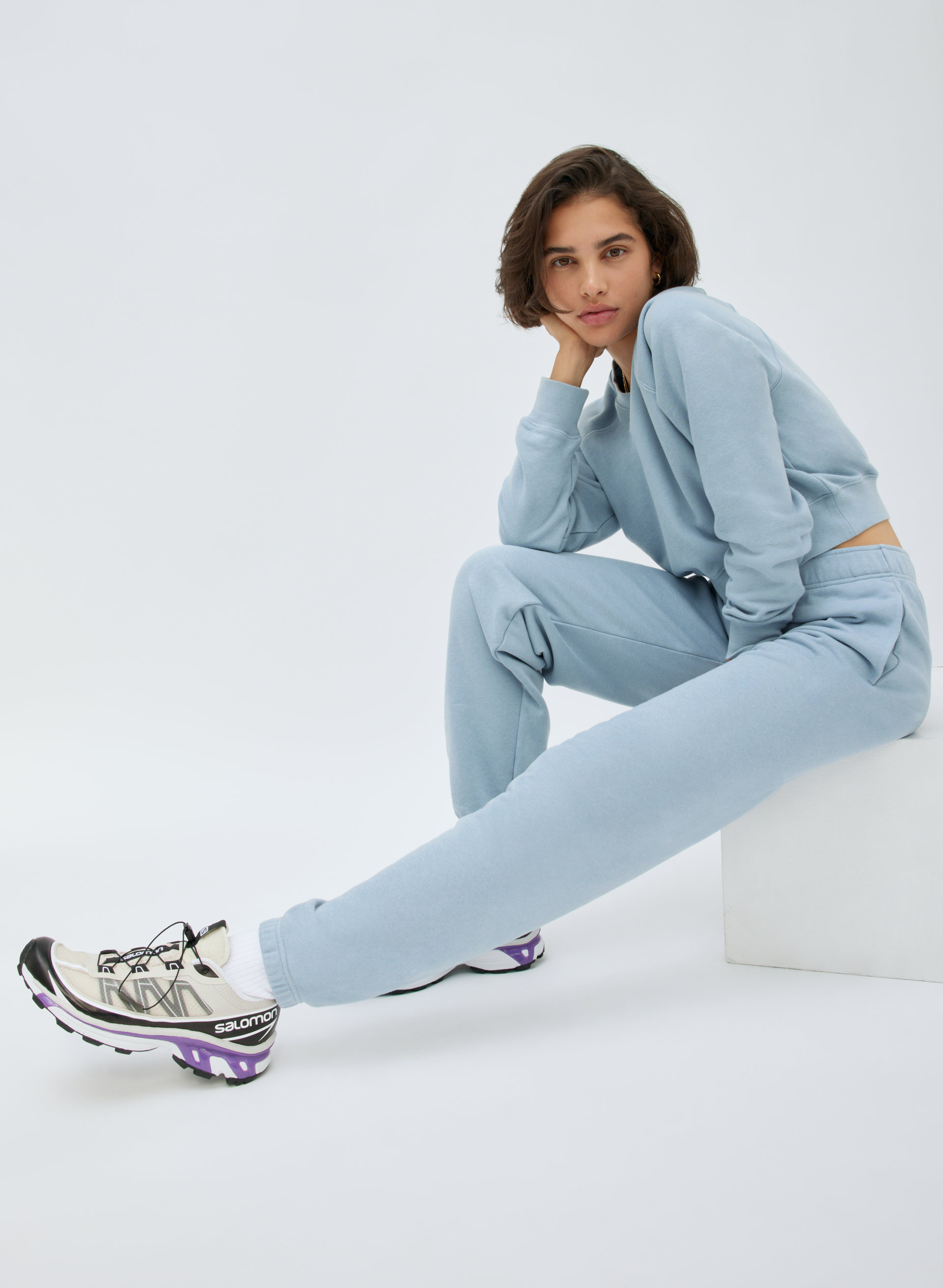 Airy Fleece Boyfriend Basic Sweatpant