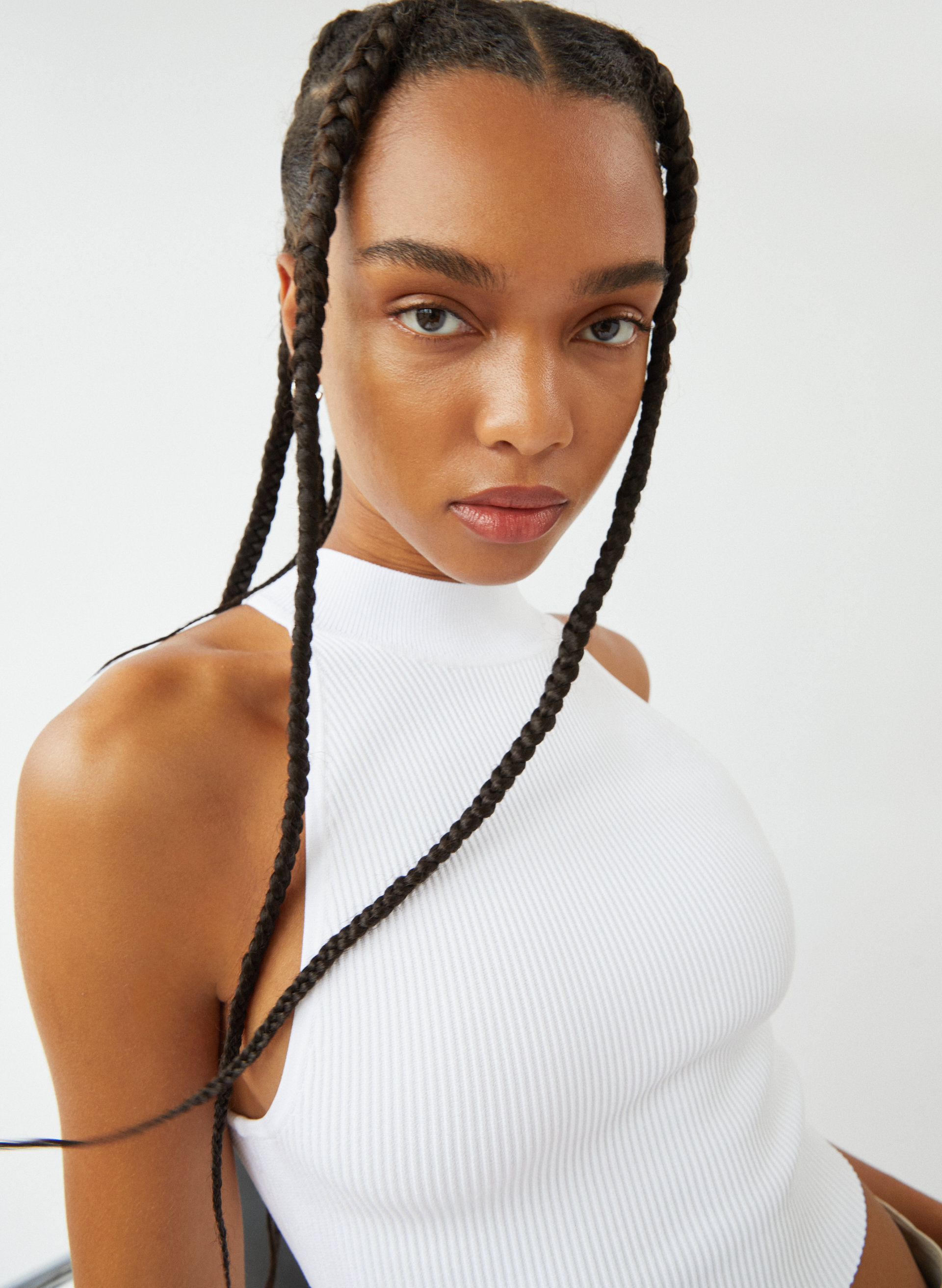 Sculpt Knit Halter Top