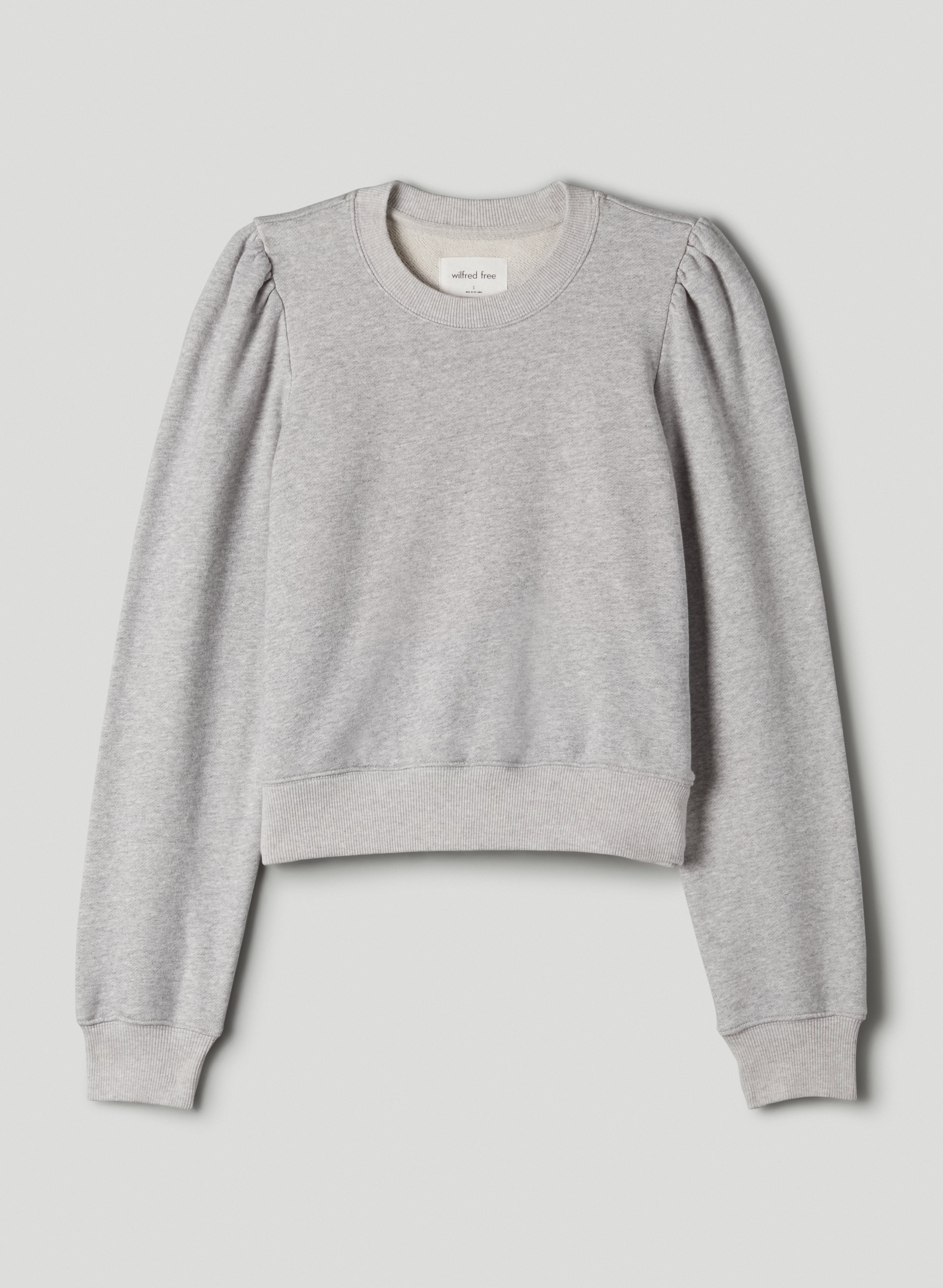 Free Terry Fleece Sweater