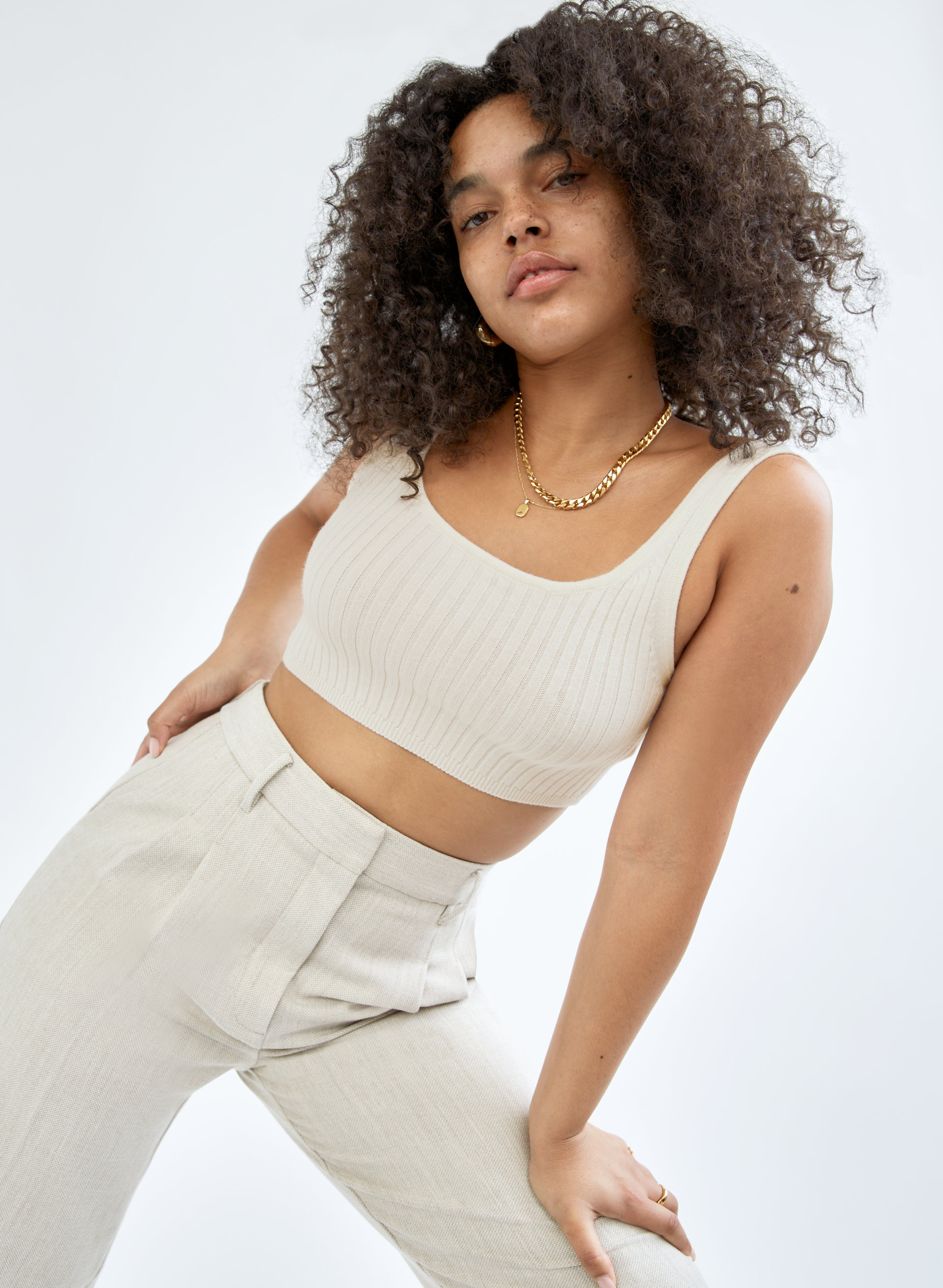 Manila Cropped Sweater