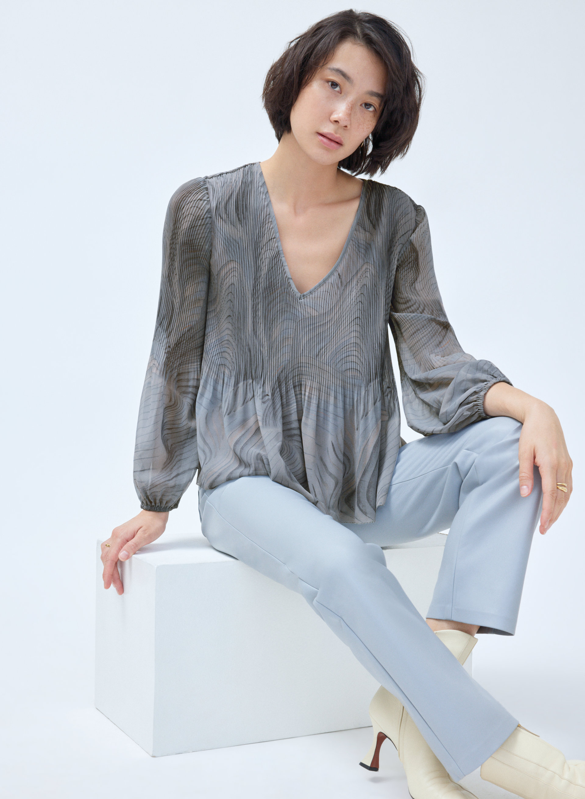 Daydreamer V-Neck Blouse