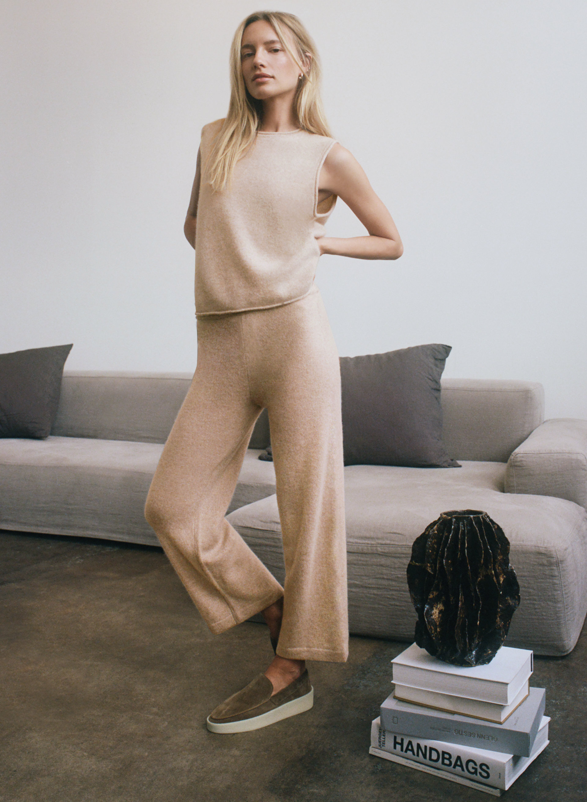 Ellipsis Cashmere Tank