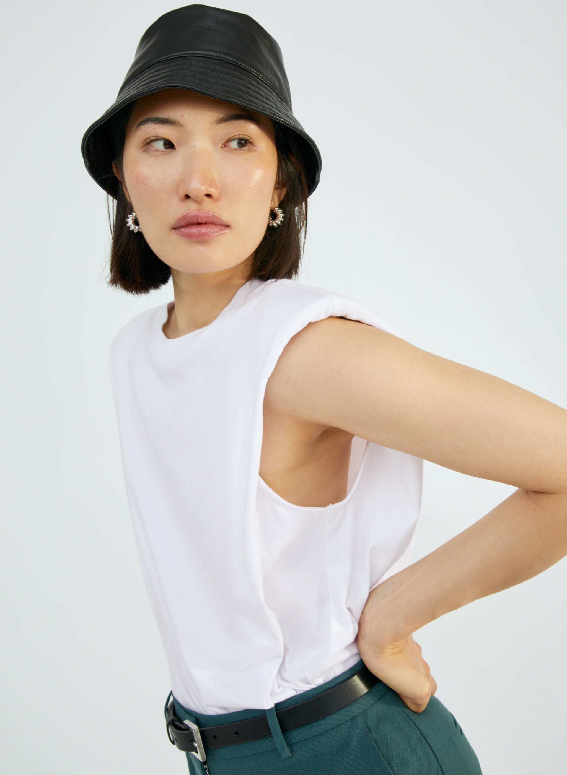 Shoulder Pad T-Shirt