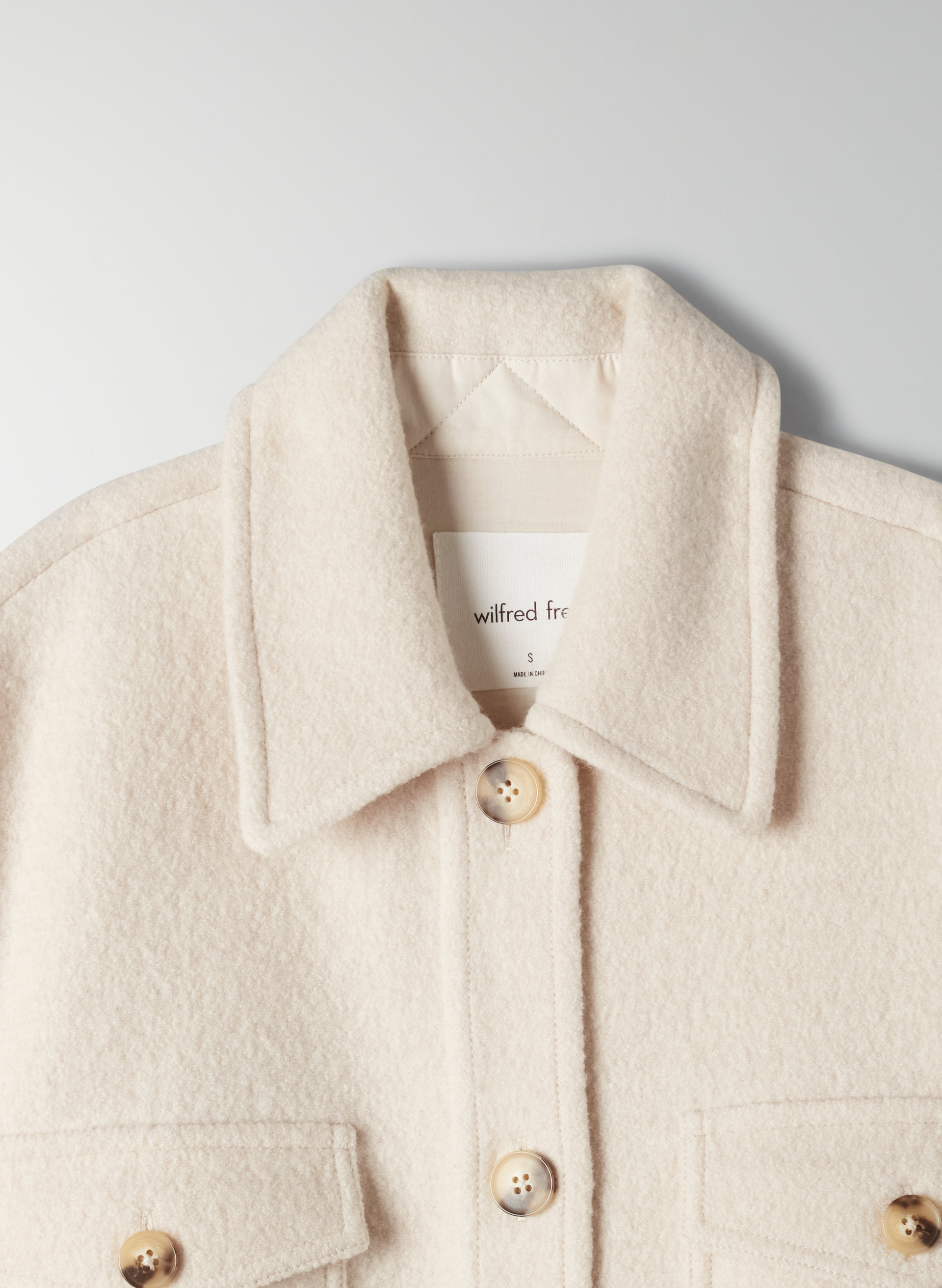 The Ganna Long Shirt Jacket