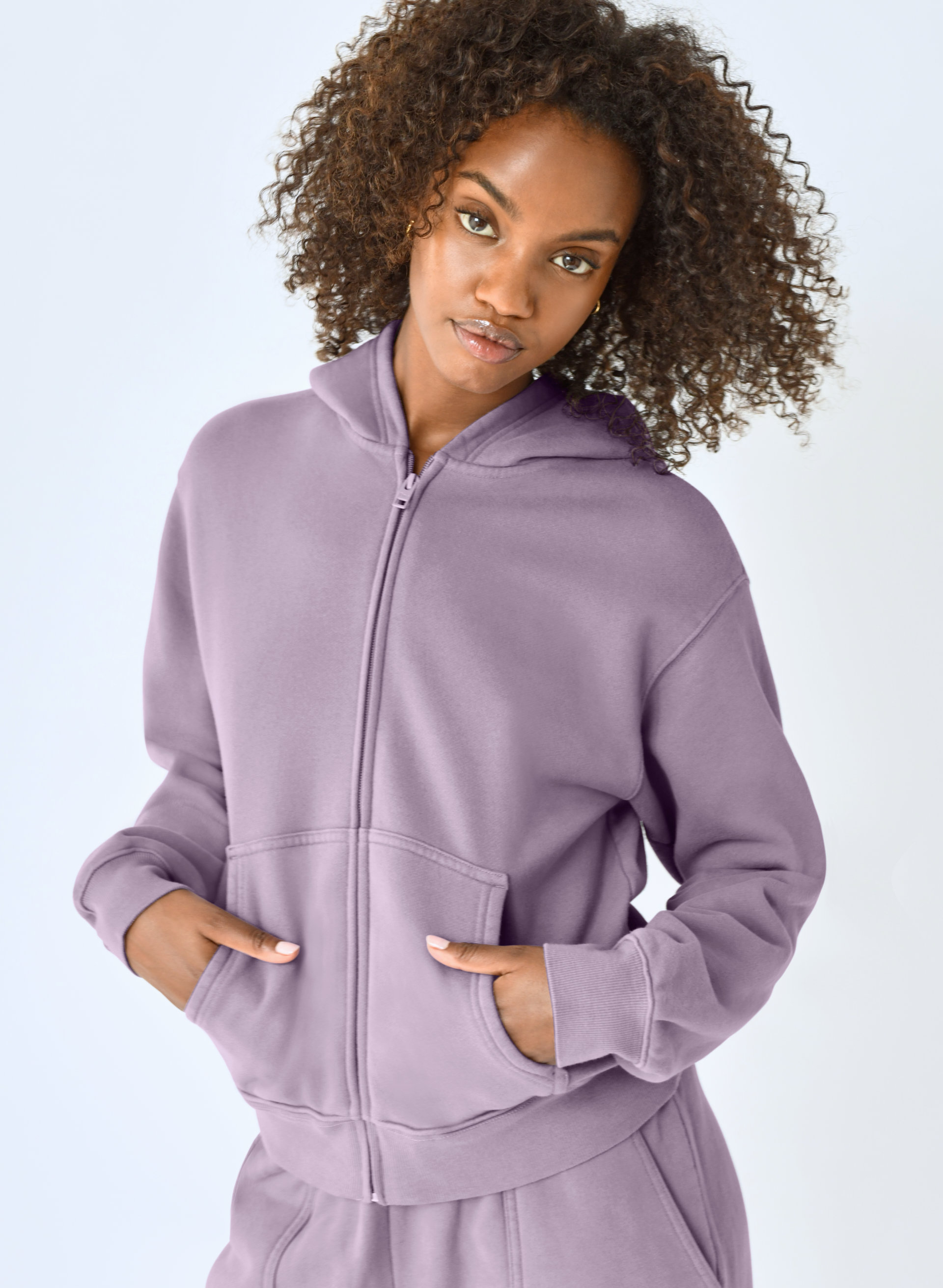 Cozy Fleece Perfect Zip Hoodie
